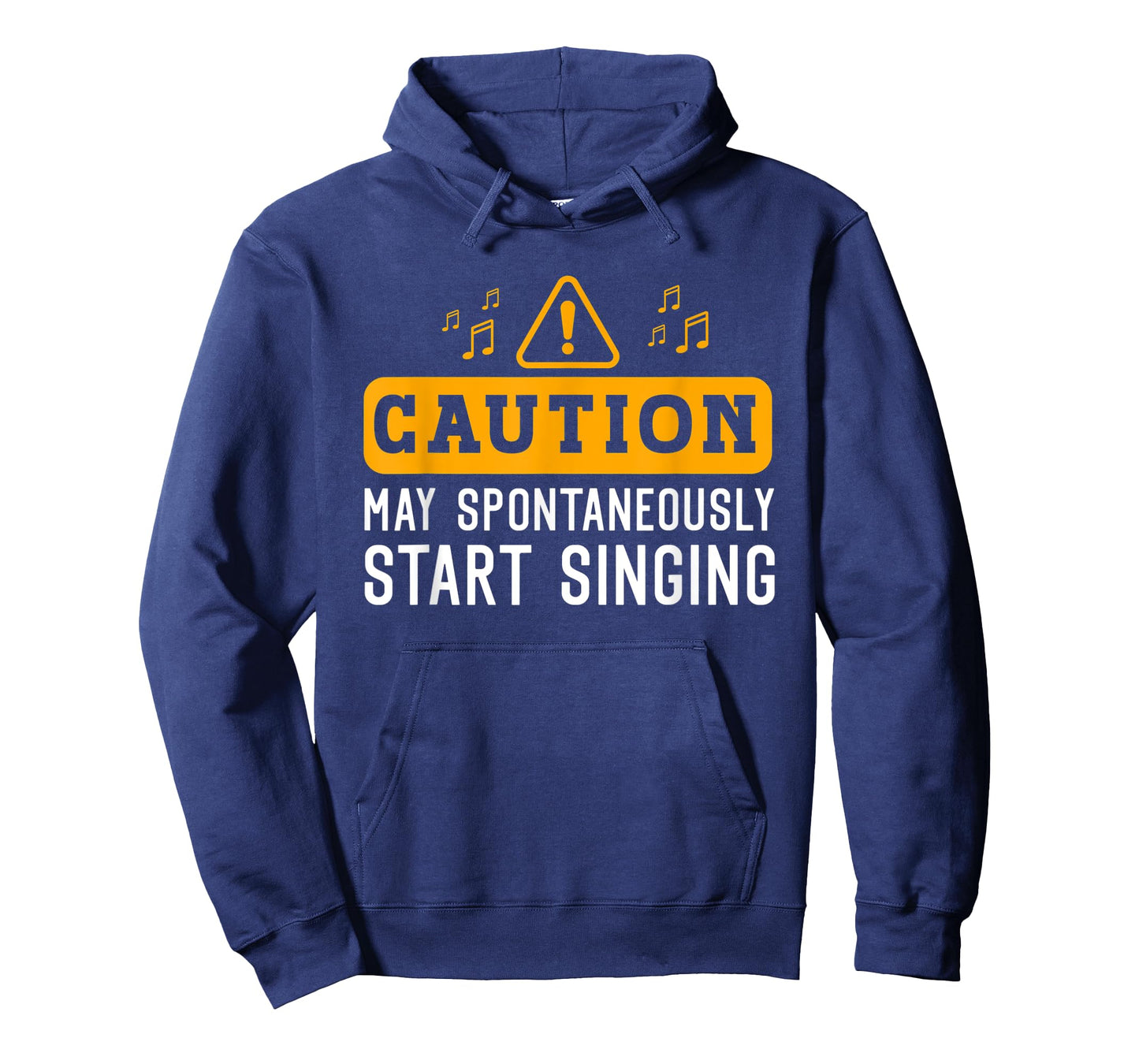 Caution May Spontaneously Start Singing for Singer Men Women T-Shirt