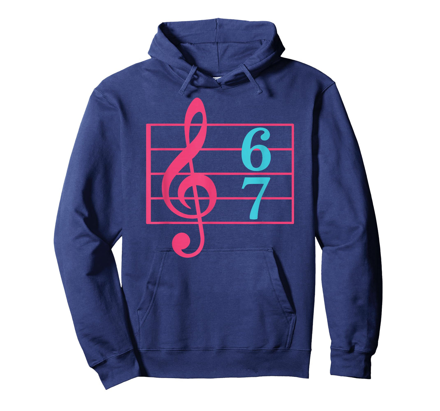 67 Music Meme Slang Six Seven Musician Funny Music Teacher T-Shirt