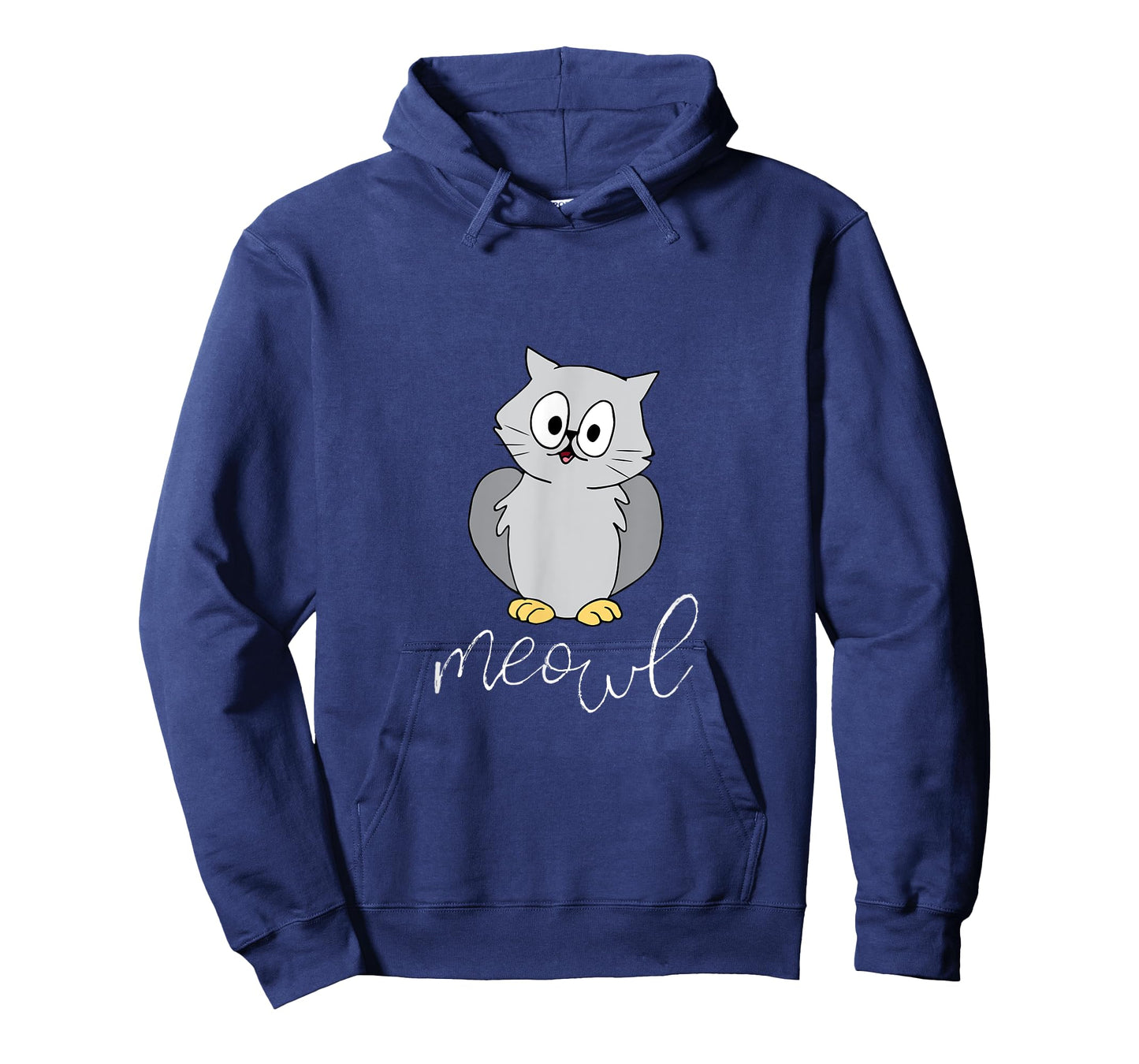 Meowl - Funny Meow Owl Cat Pun Men Women Kids T-Shirt