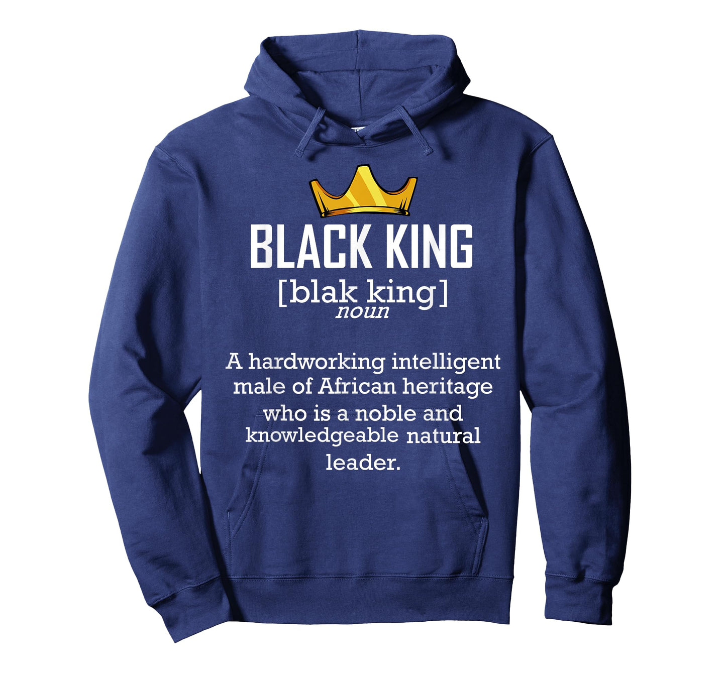 Black King Definition Dashiki African Heritage Graduation T-Shirt