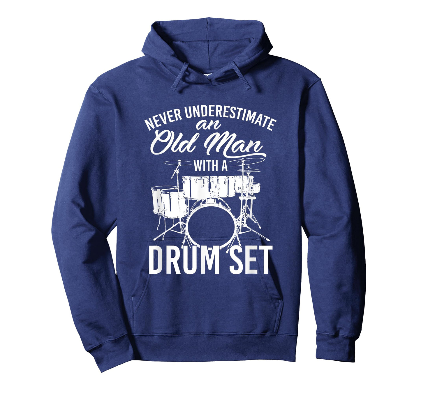 Retired Drummer Man Old Gift Idea Drums T-Shirt