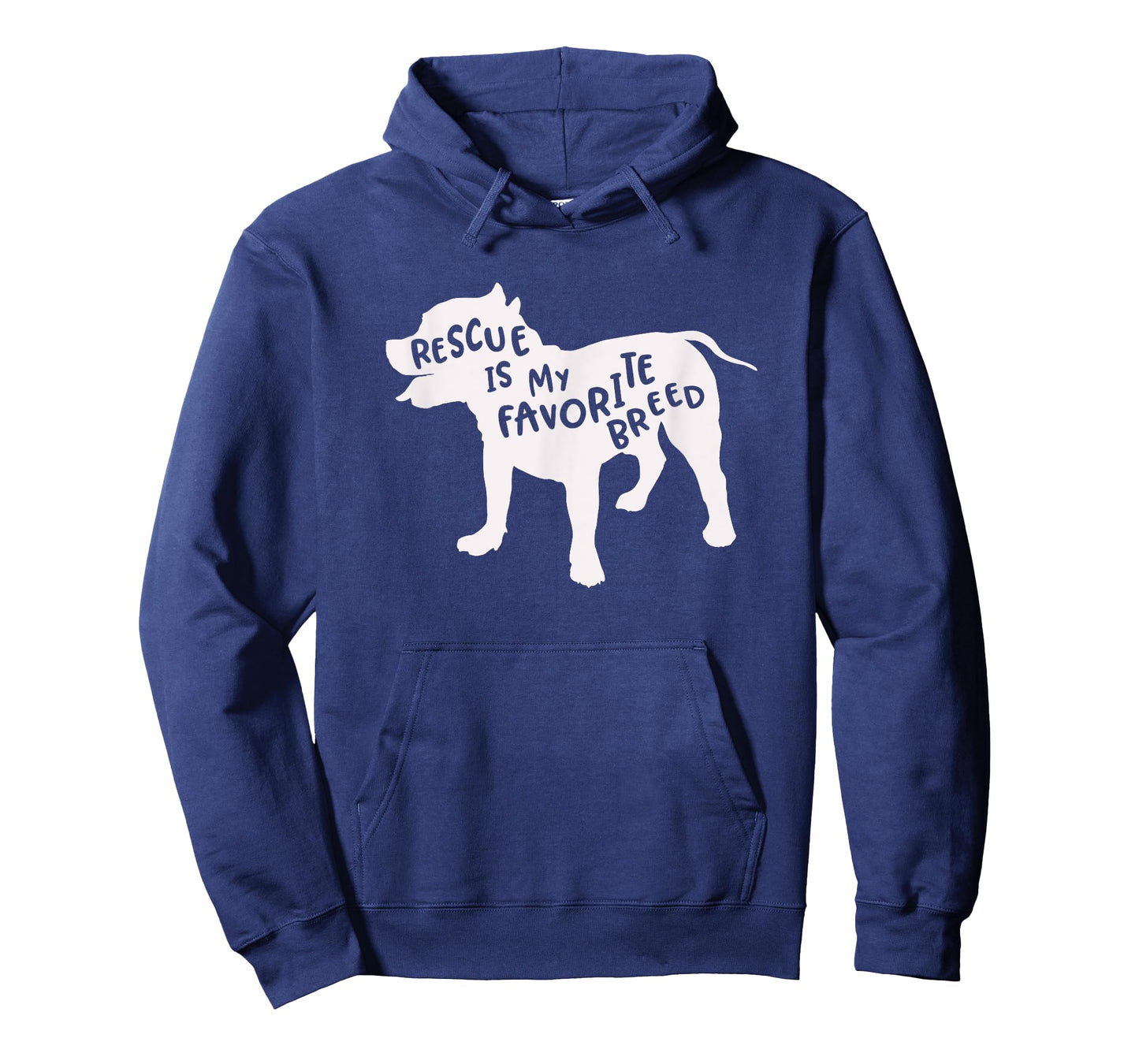 Rescue Is My Favorite Breed T shirt - Pitbull Mam Dad Shirt