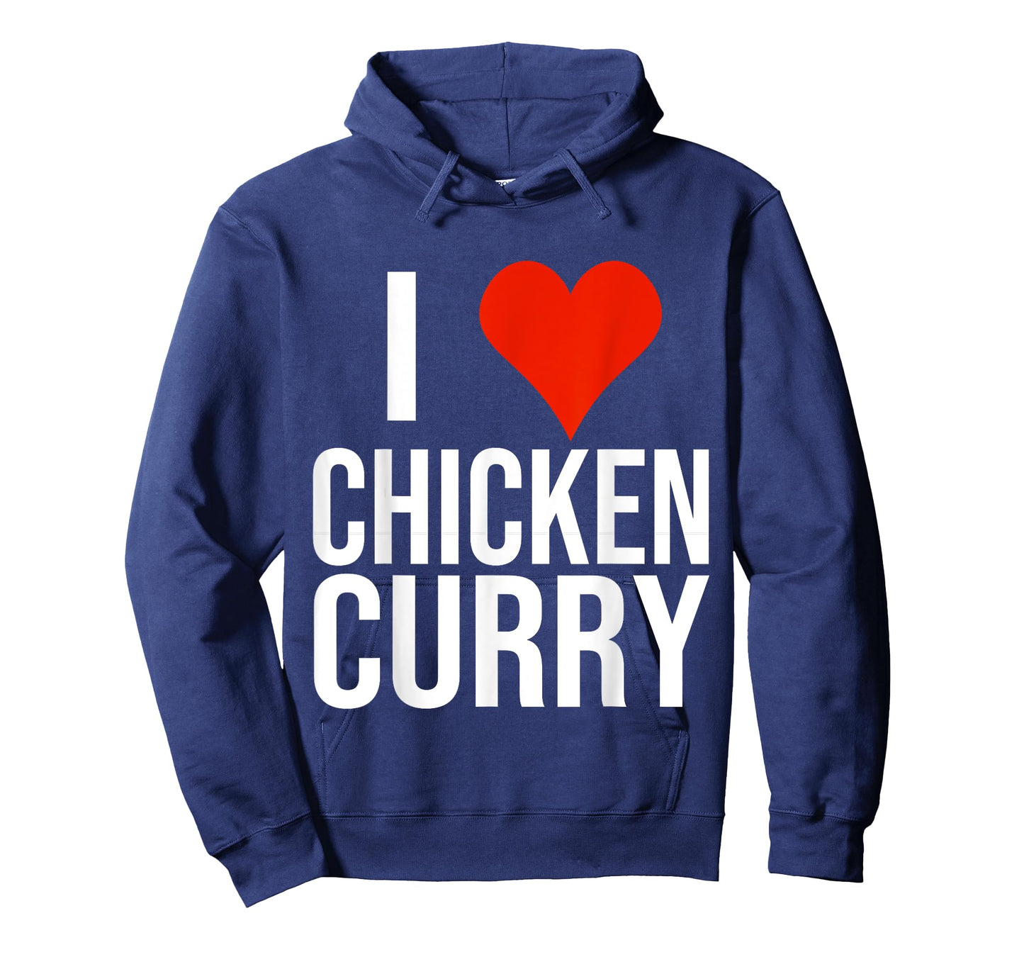 I Love Chicken Curry Heart Funny Gift T-Shirt T-Shirt