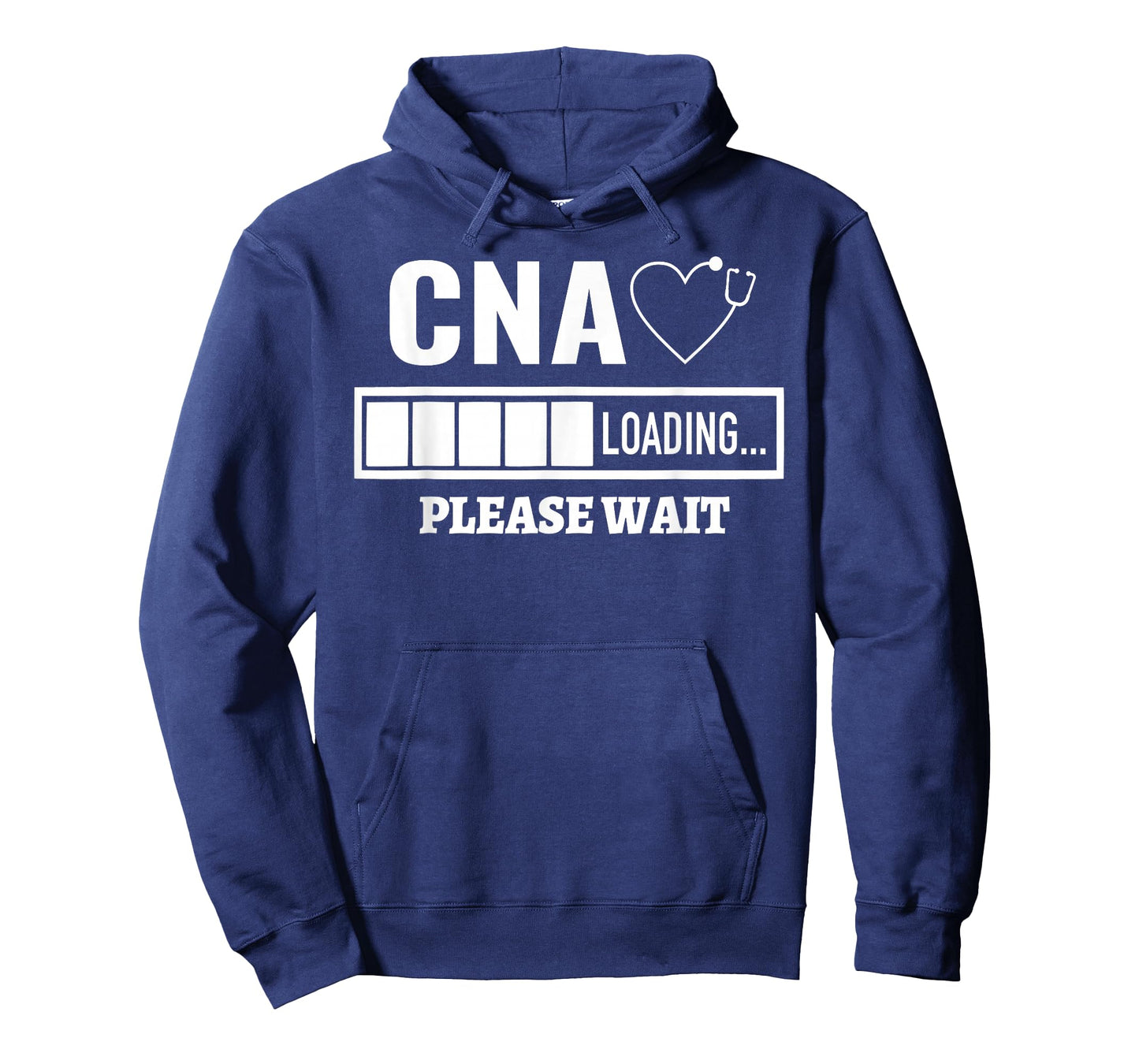 CNA Nursiing Certified Nurse Assistant Stethoscope Loading T-Shirt