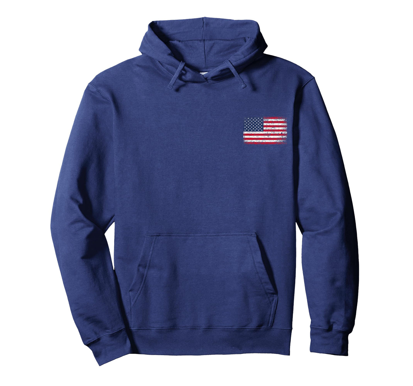 4th of July Distressed American USA Flag Pocket T-Shirt T-Shirt