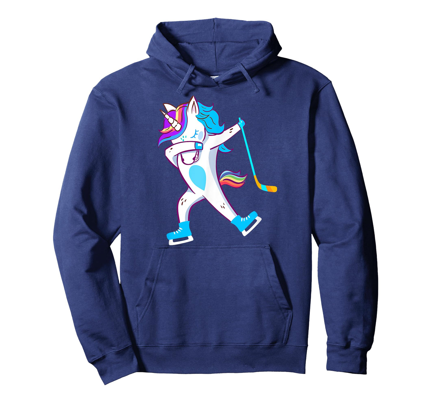Dabbing Hockey Unicorn Puck Kids Boys Girls Cool Ice Hockey T-Shirt