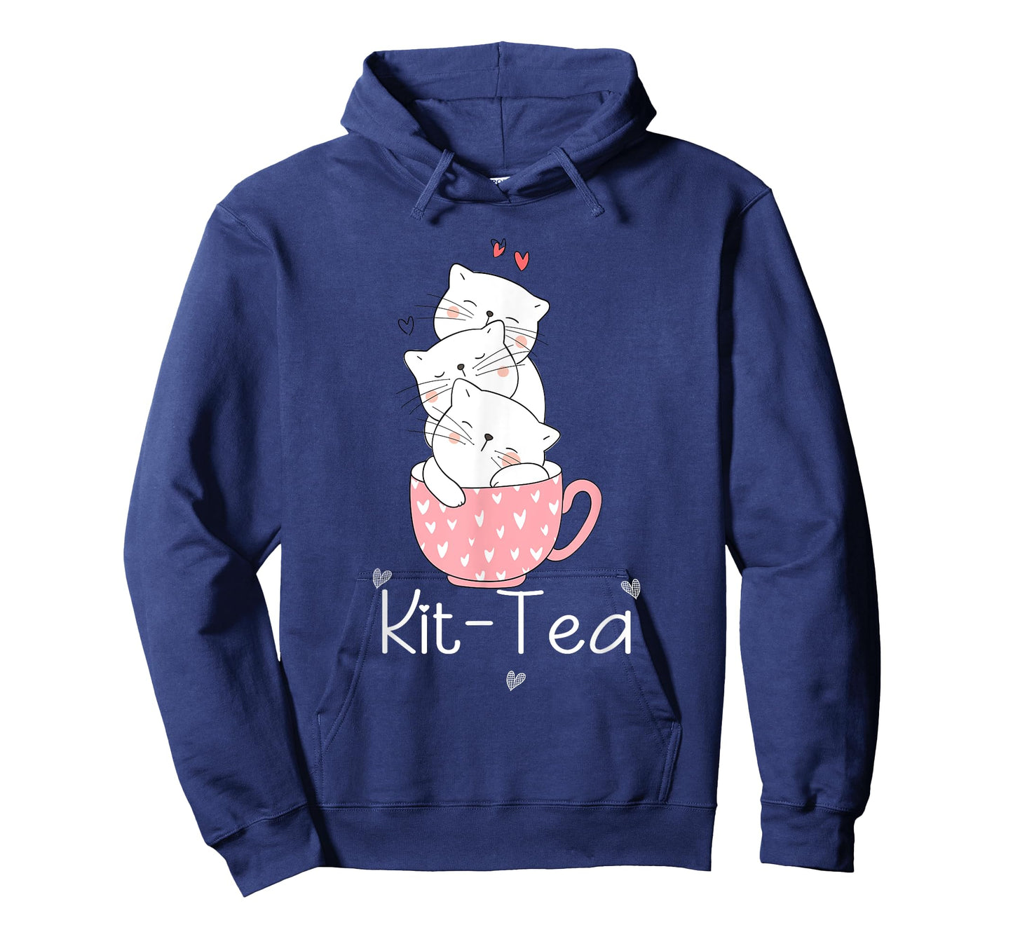 Kit Tea Gift Cat Lover Gift Funny Animal Love T-Shirt Cool T-Shirt for Men Women Girls Kids
