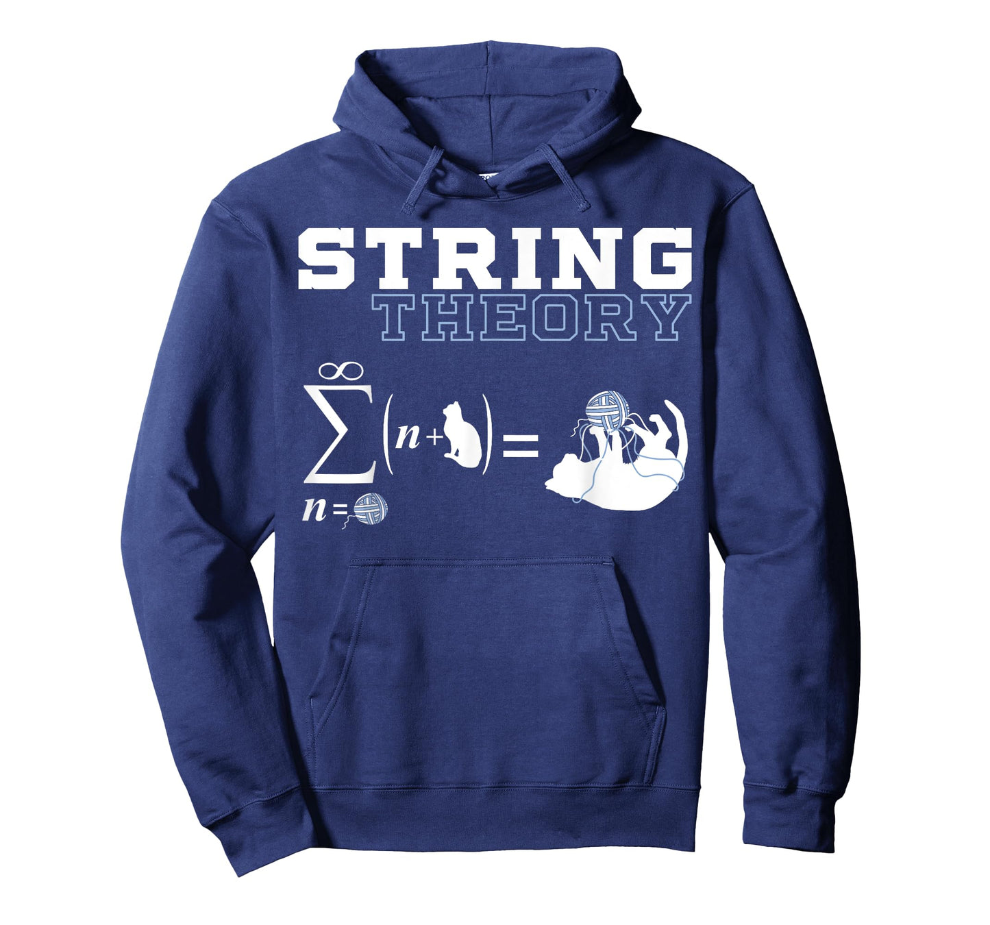 Funny Cat T-shirt | Yarn | String Theory Men Women T-Shirt