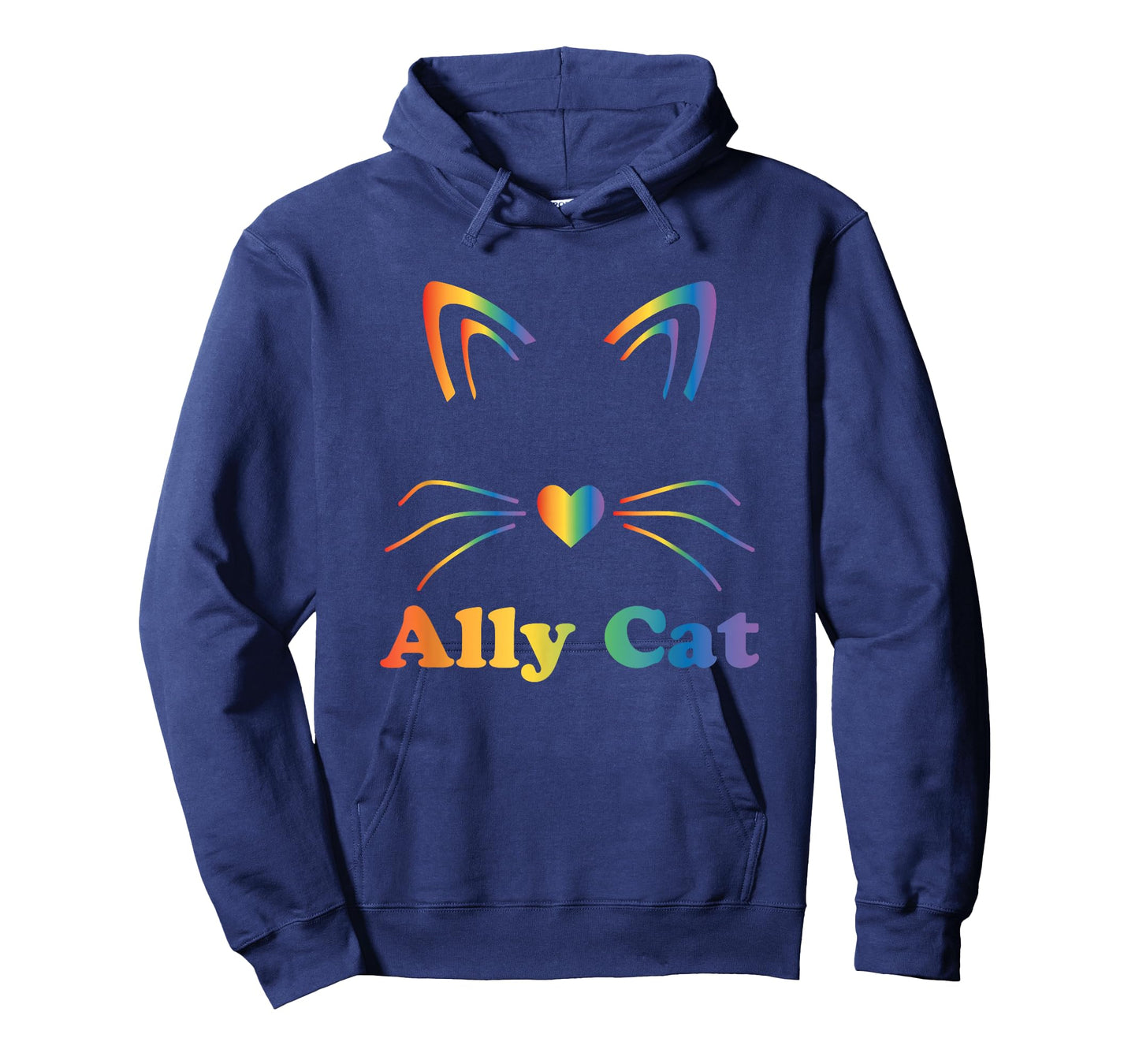 LGBTQ + Ally Cat, LGBTQ Ally Cat Pride Shirts T-Shirt for Men Women