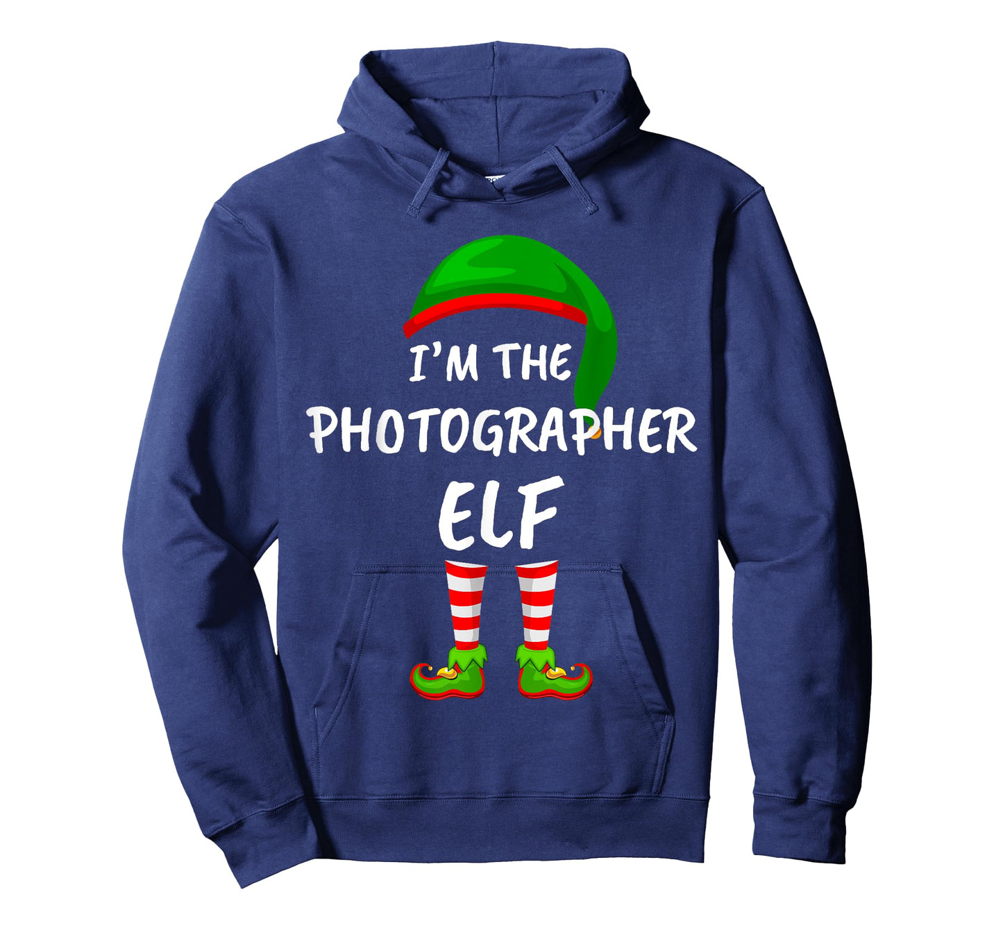 Matching Family I'm The Photographer Elf Christmas T-Shirt