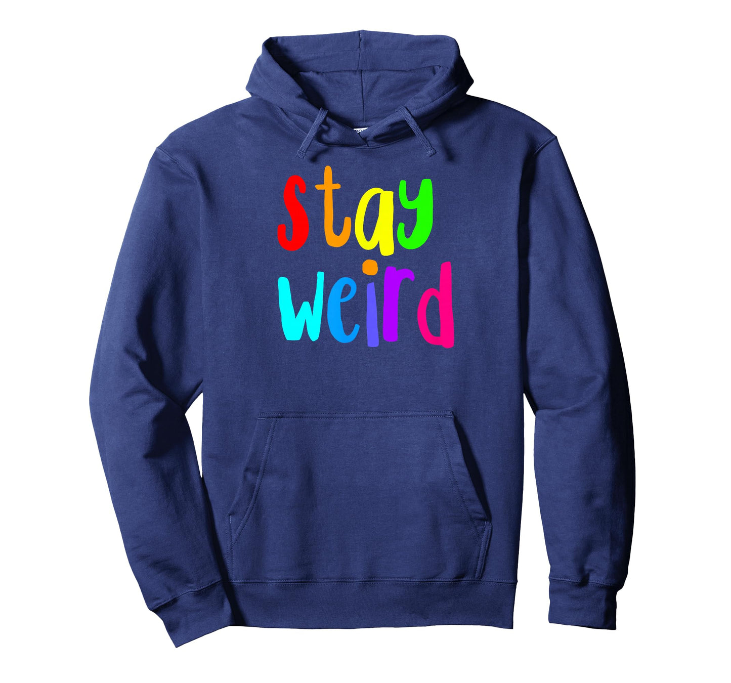 Stay Weird Rainbow Letters T-Shirt T-Shirt
