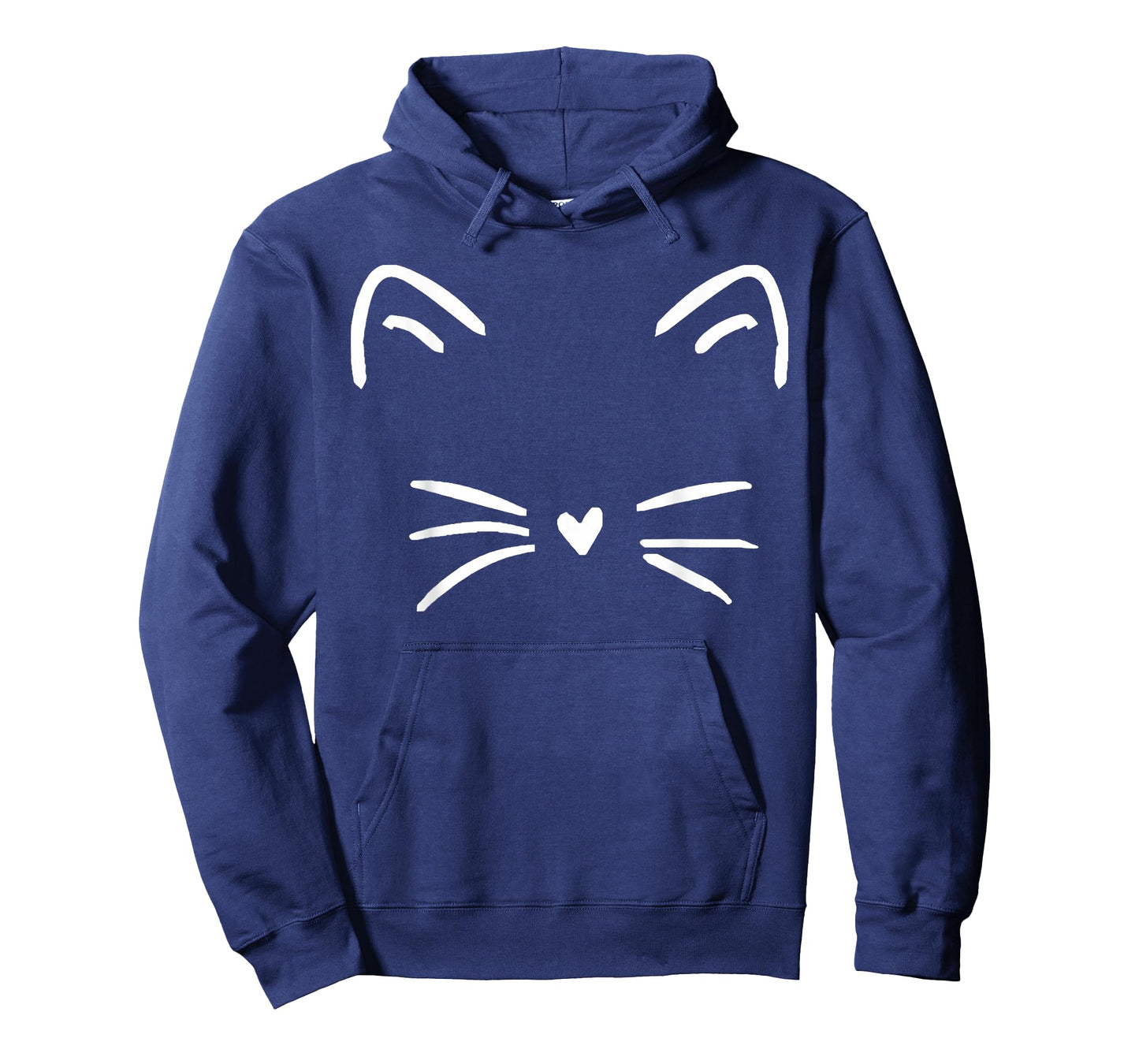 Funny Cute Cat Face Heart Nose Cat Lover T-Shirt