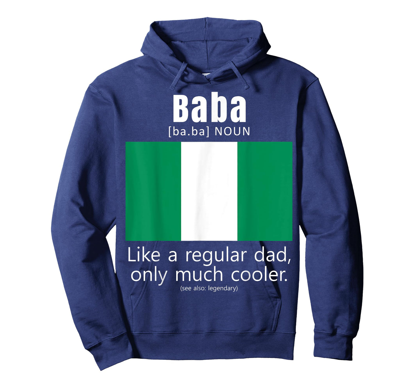 American Nigerian Patriot Flag Fathers Day Nigeria Dad T-Shirt