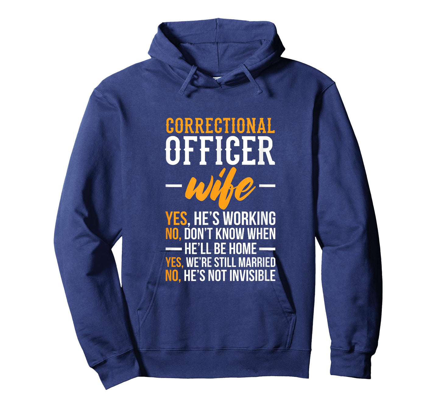 Correctional Officer Wife โ Corrections Officer Spouse T-Shirt