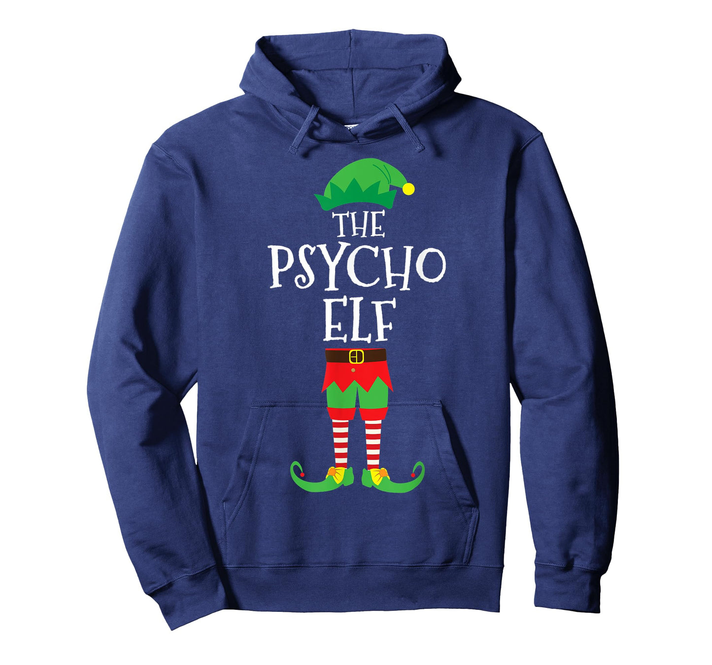 Psycho Elf Matching Family Christmas Party Pajama T-Shirt