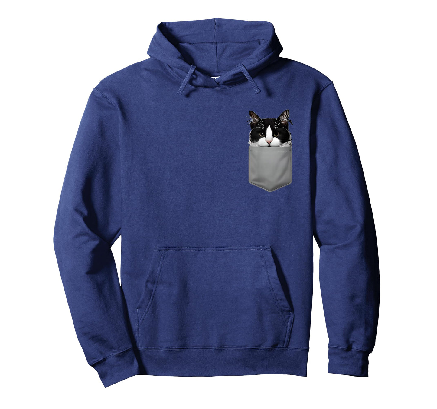 Funny Cat Peeking in Pocket Cute Cat Lover for Men dad T-Shirt