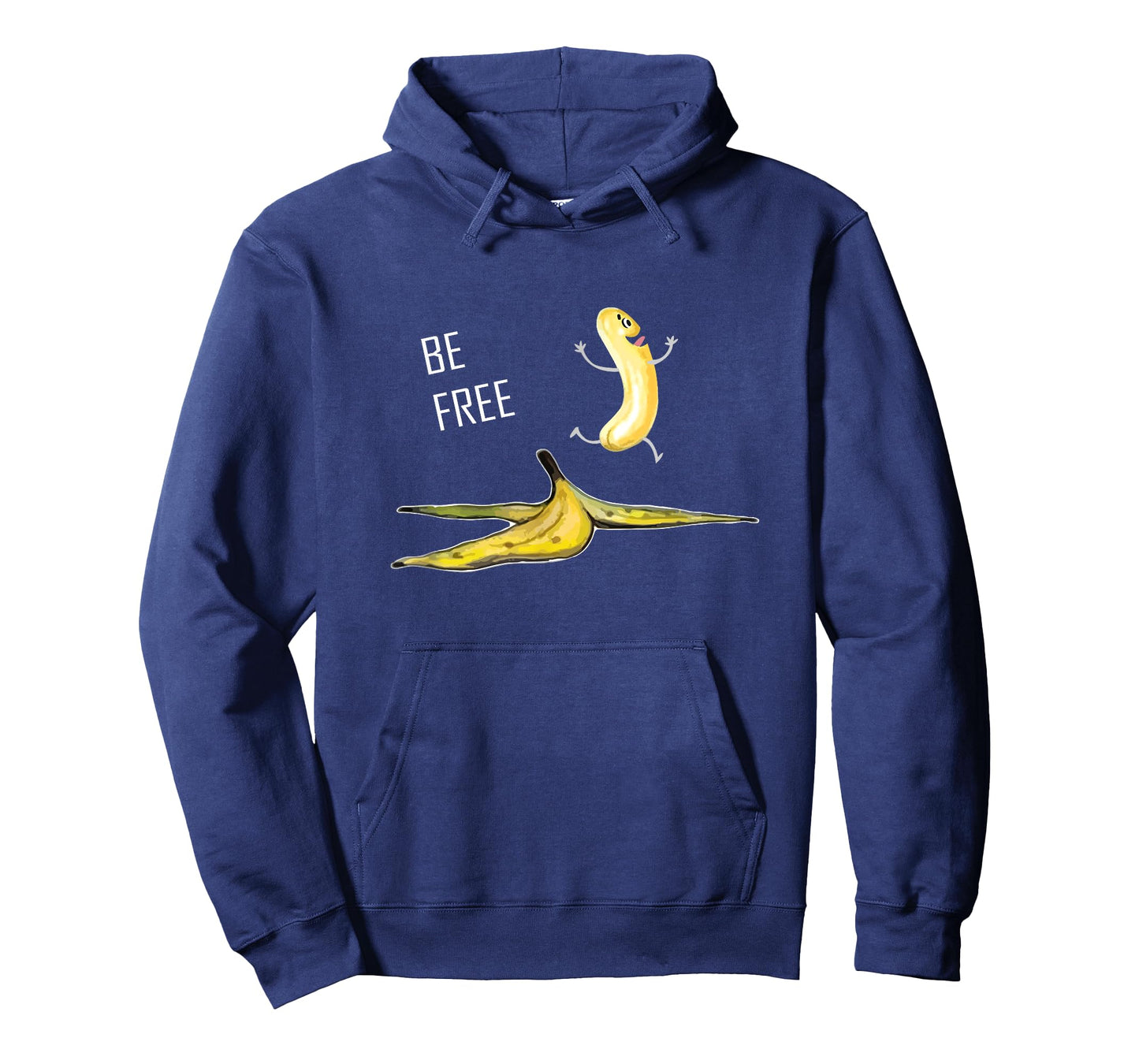 Be Free Banana Nudist Funny Nudist Funny Banana T-Shirt