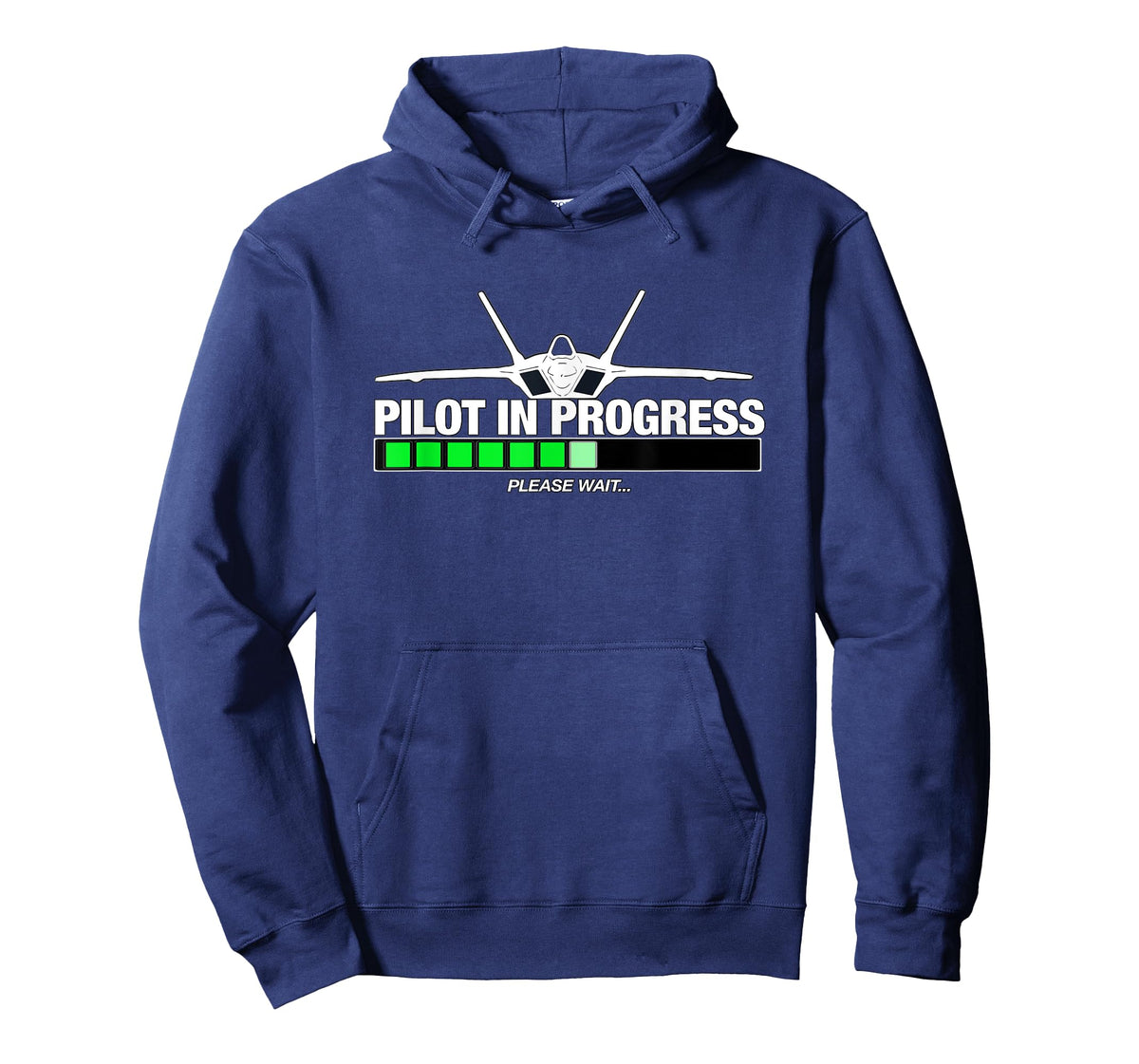 Pilot In Progress, Please Wait- F22 Raptor Airplane Aviation T-Shirt