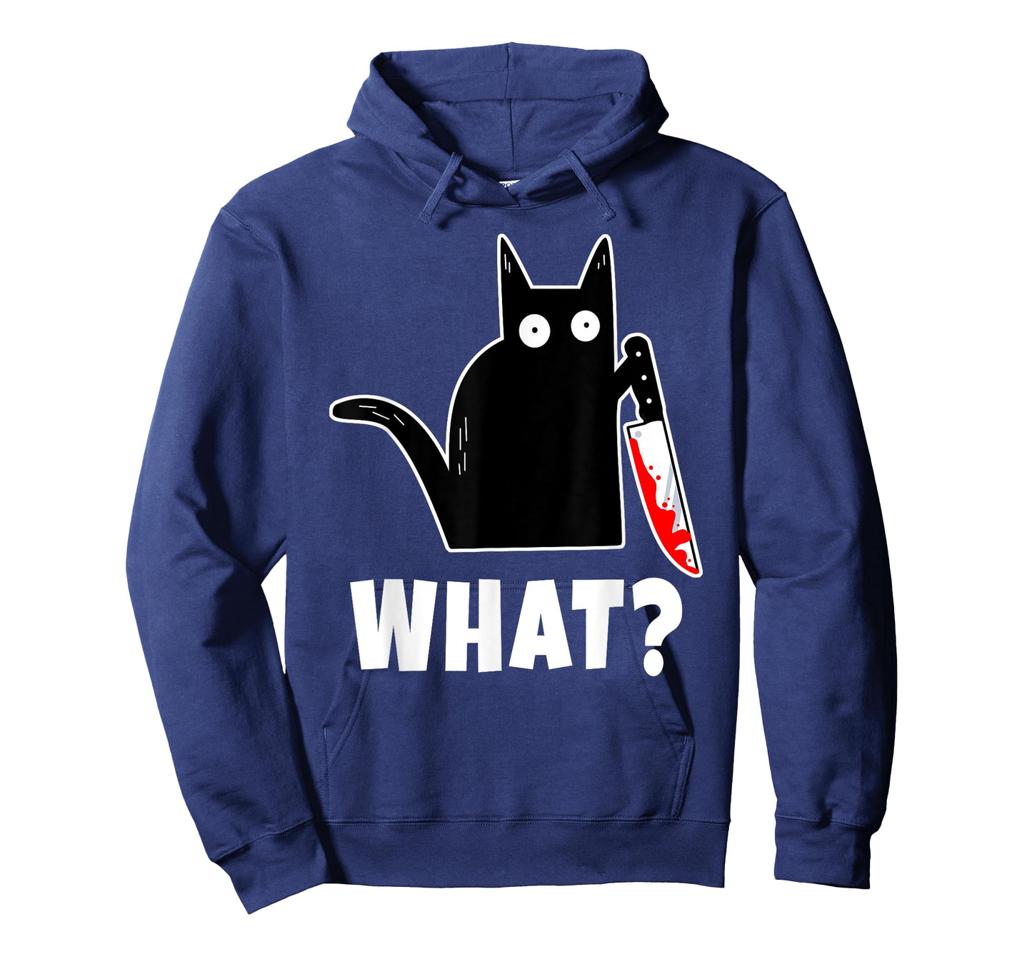 Halloween Costume: Murderous Cat Bloody Knife Mens & Womens T-Shirt