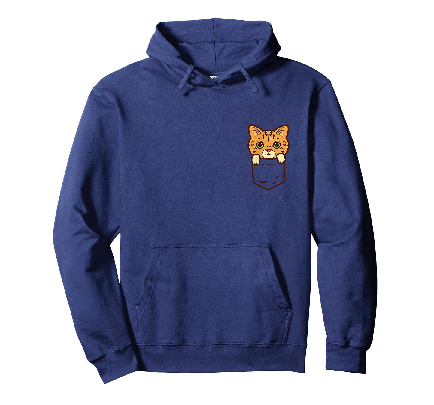 Pocket Cat Cute Kitten Face Pet Lover Owner Men Women Gift T-Shirt