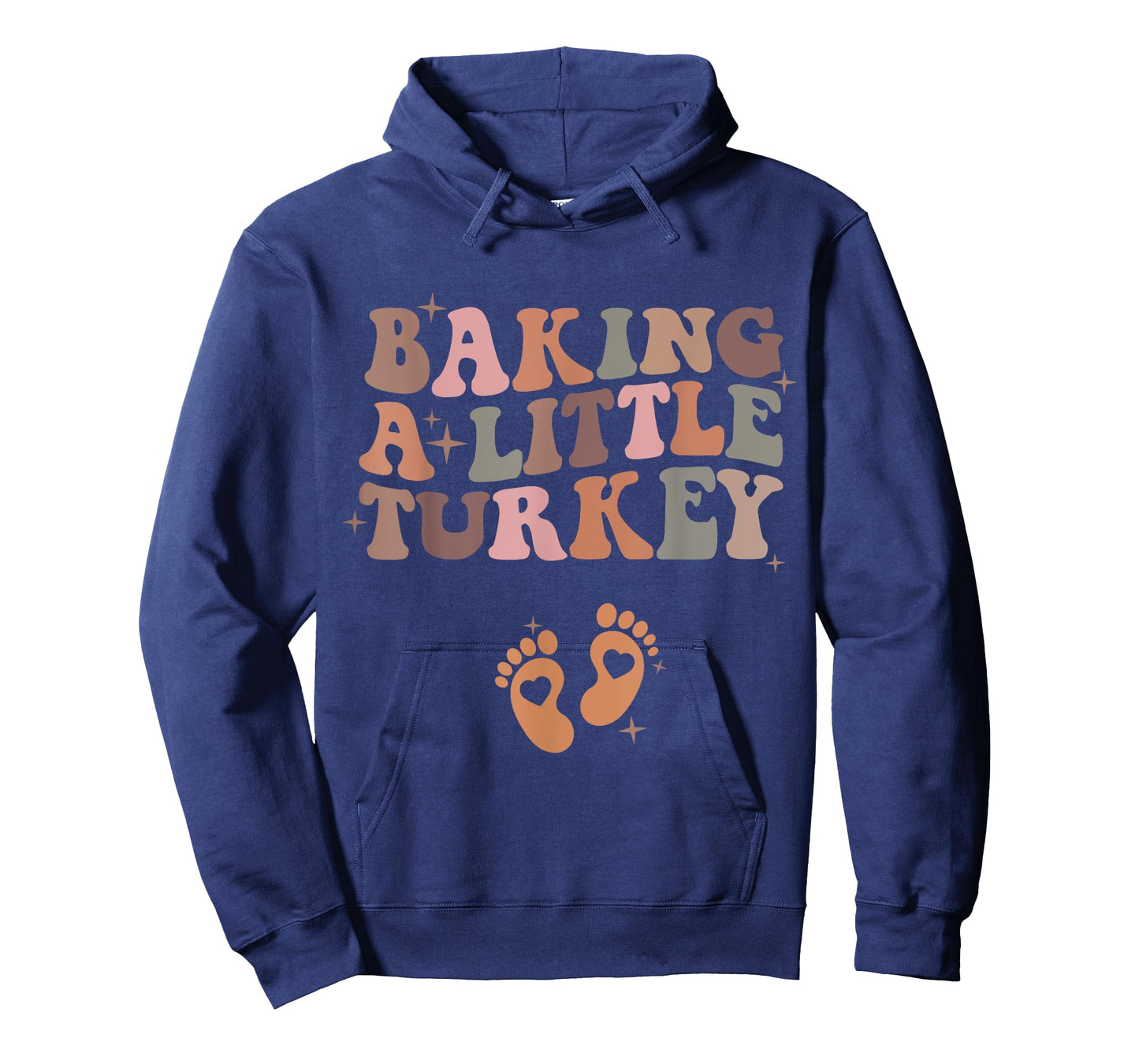 Baking A Little Turkey Pregnancy Announcement Baby Reveal T-Shirt