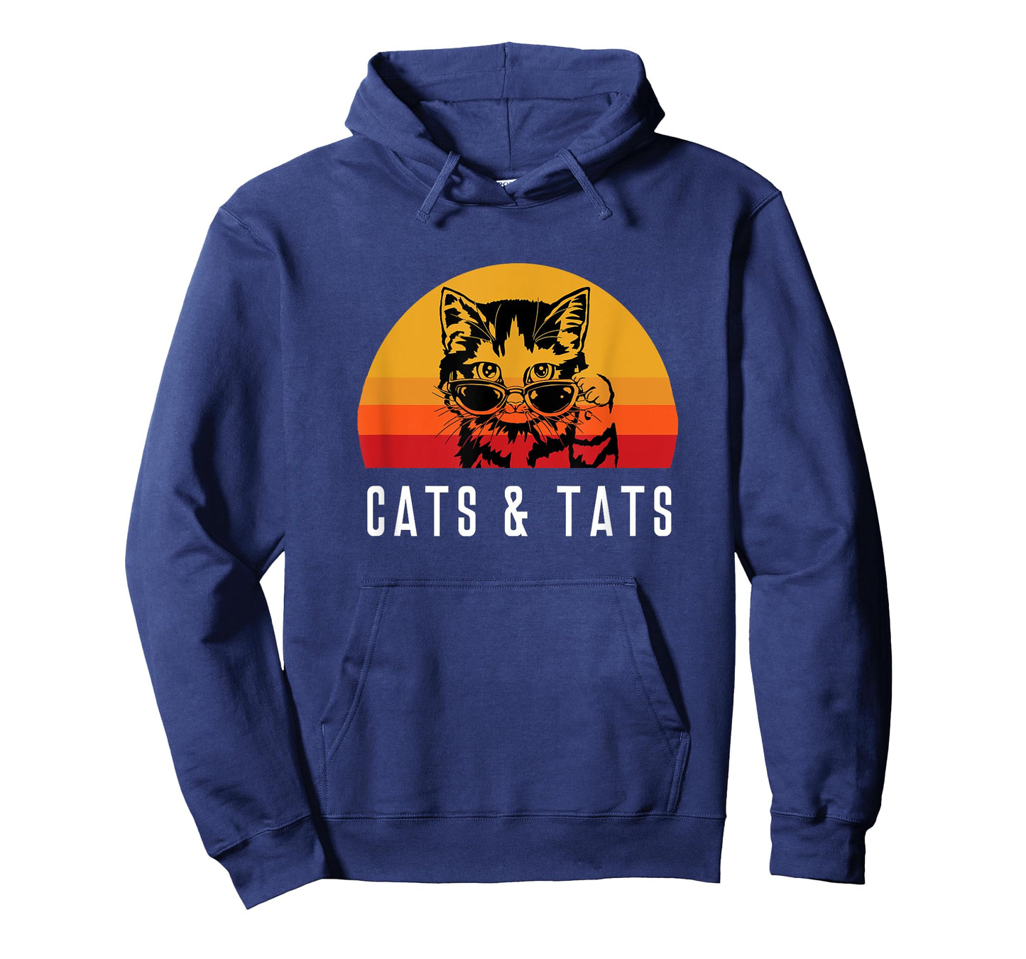 Cats & Tats Tattoo Cat with Sunglasses Kitten Kitty Funny Men Women Kids T-Shirt