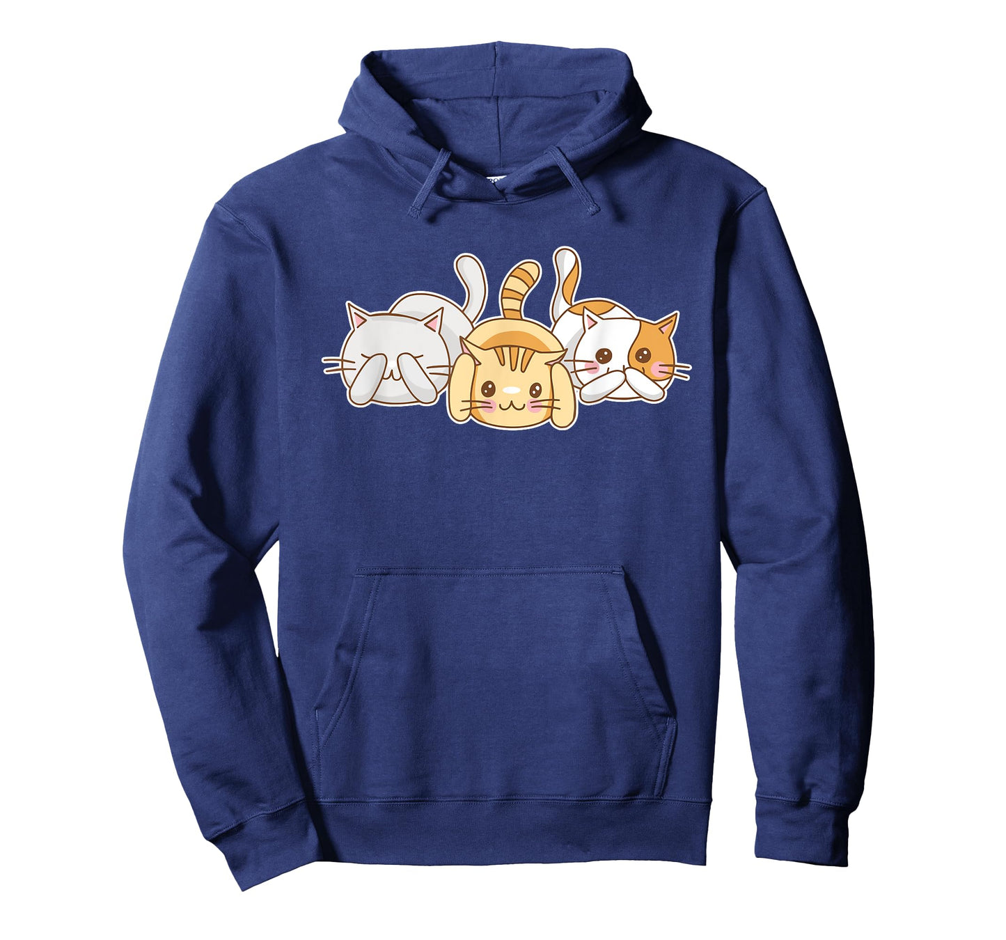 Funny Cat Lovers - See No Evil, Hear No Evil, Speak No Evil T-Shirt for Men Women Girls Kids
