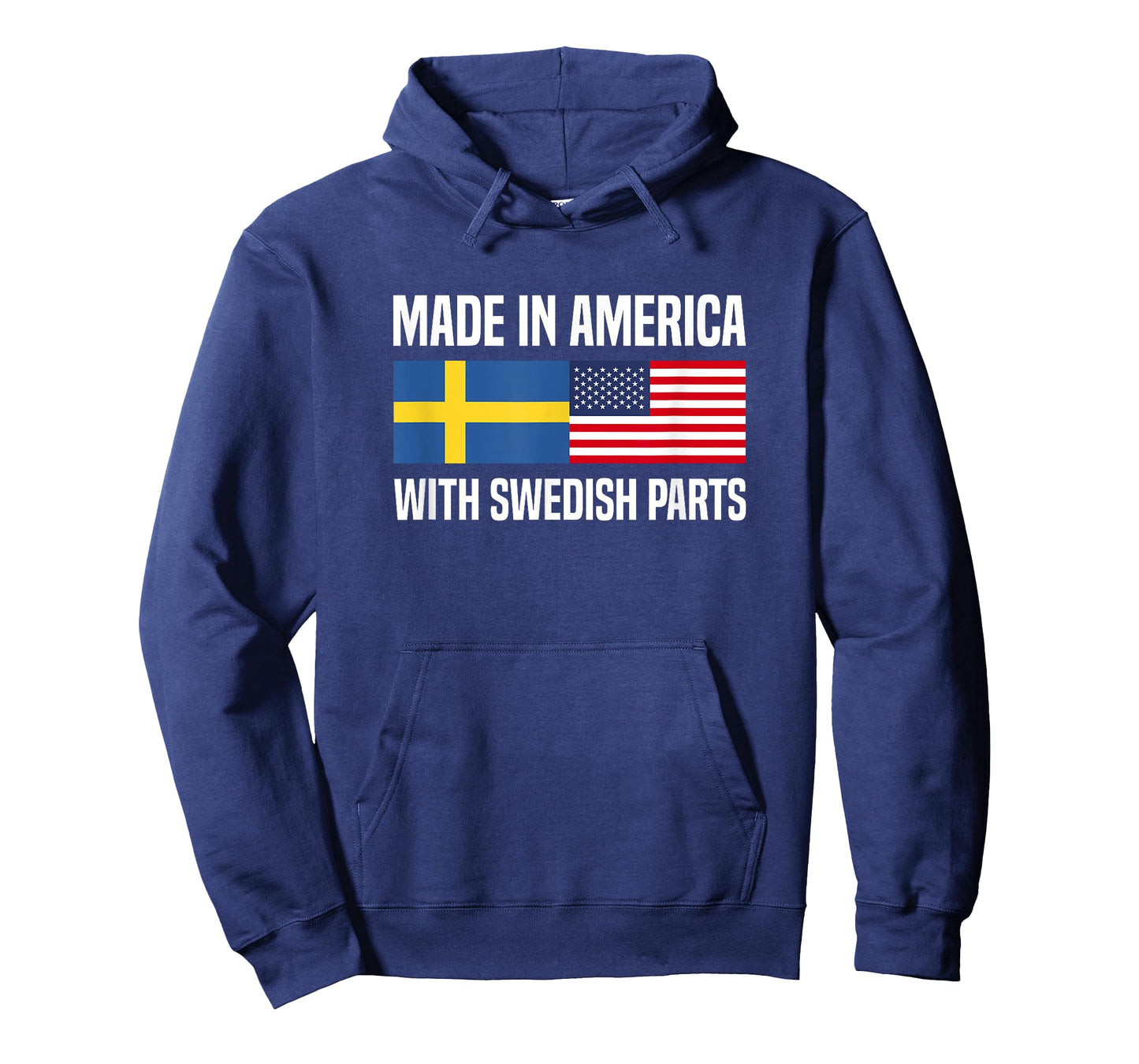 Made in America with Swedish Parts Swedish American T-Shirt