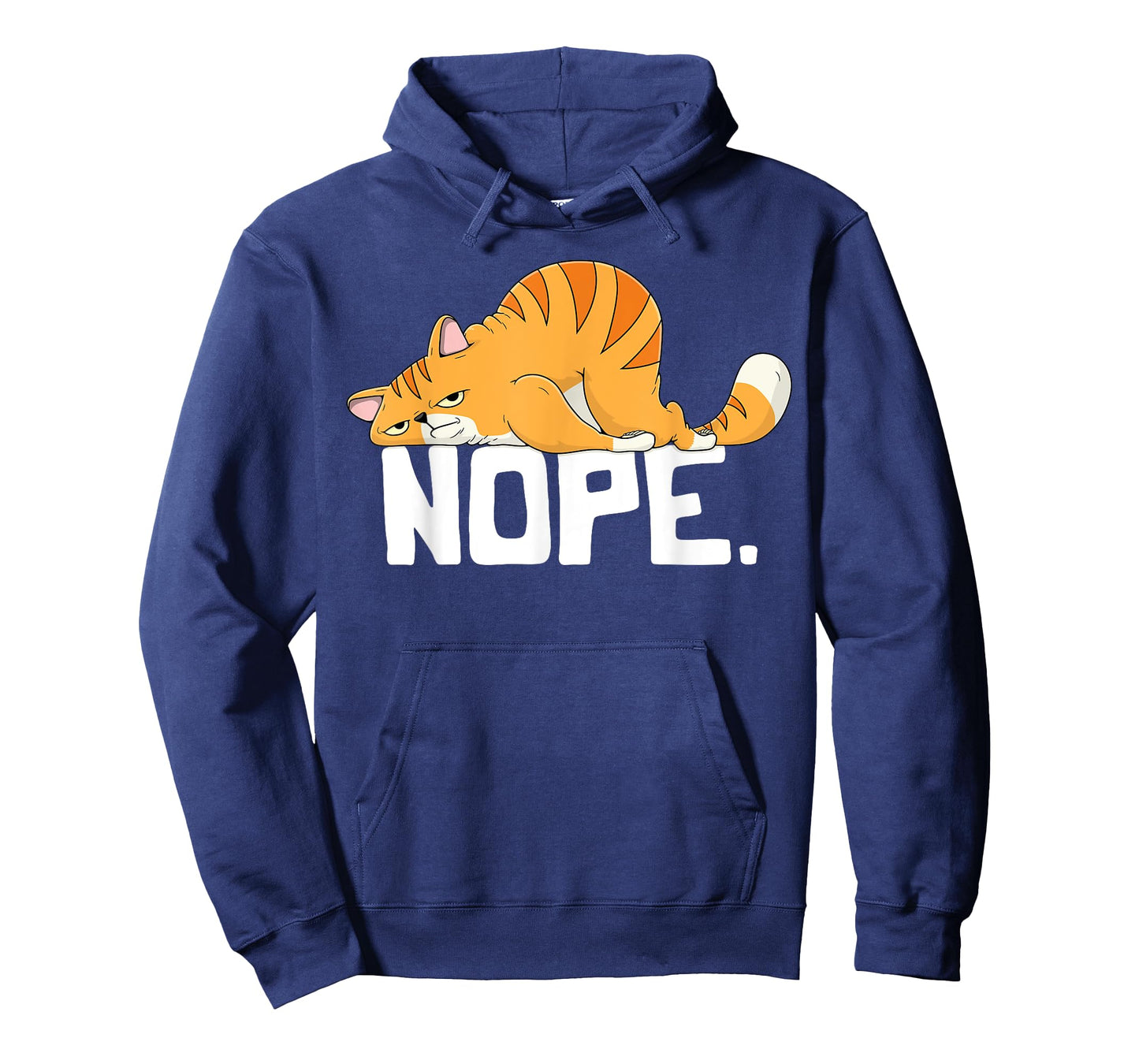Nope Tshirt Cat Lovers Gift Nope T Shirts for Women Lazy Cat T-Shirt