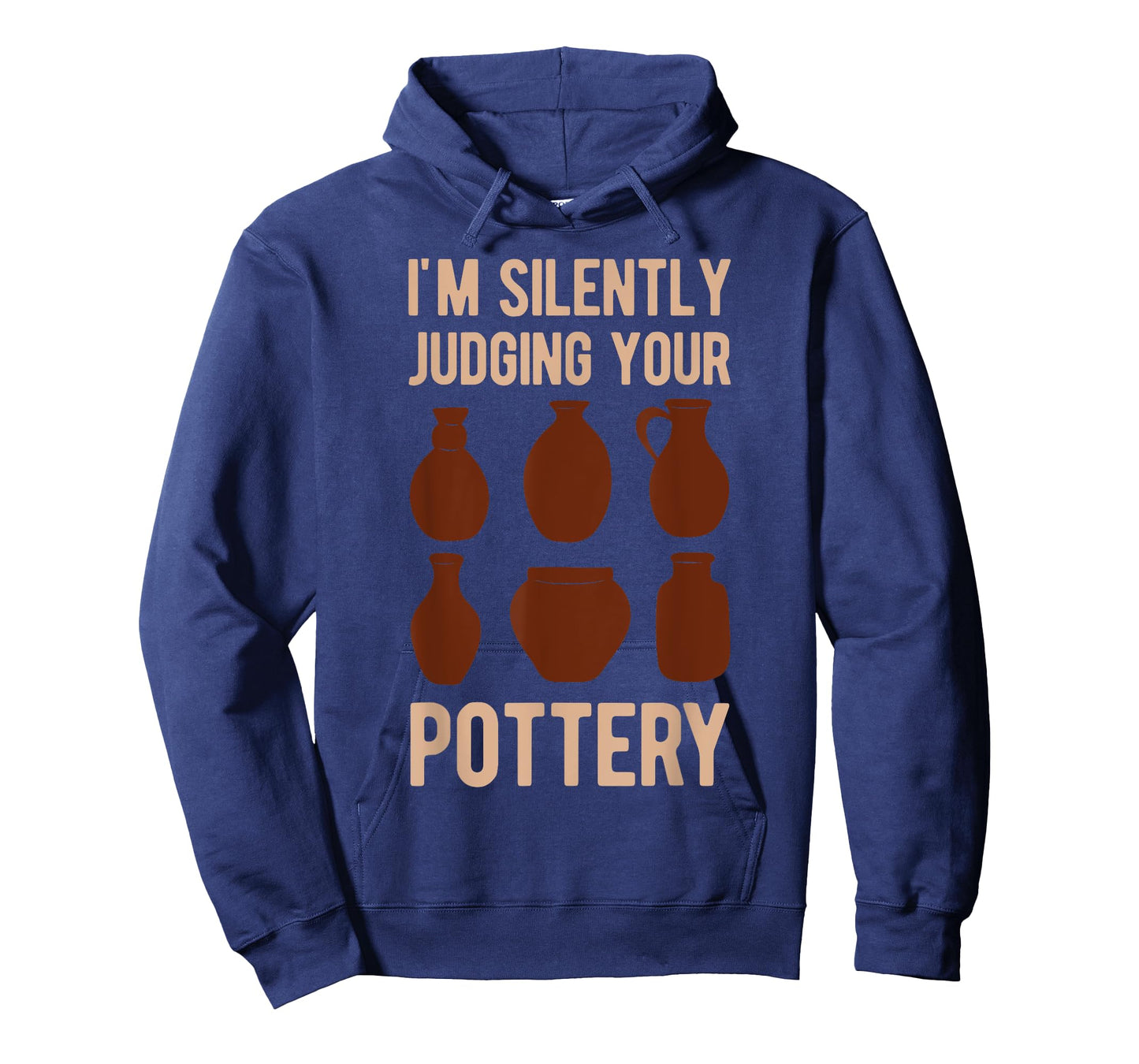 Clay Pot Maker Lover I'm Silently Judging Your Pottery Funny T-Shirt
