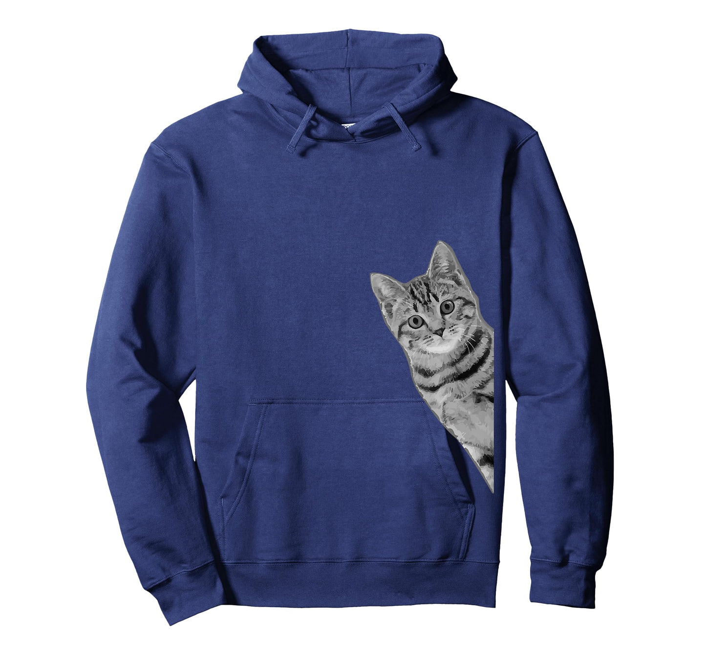 Peeking Around the Corner Cat Tshirt - Pet Cats Peek T-Shirt T-Shirt