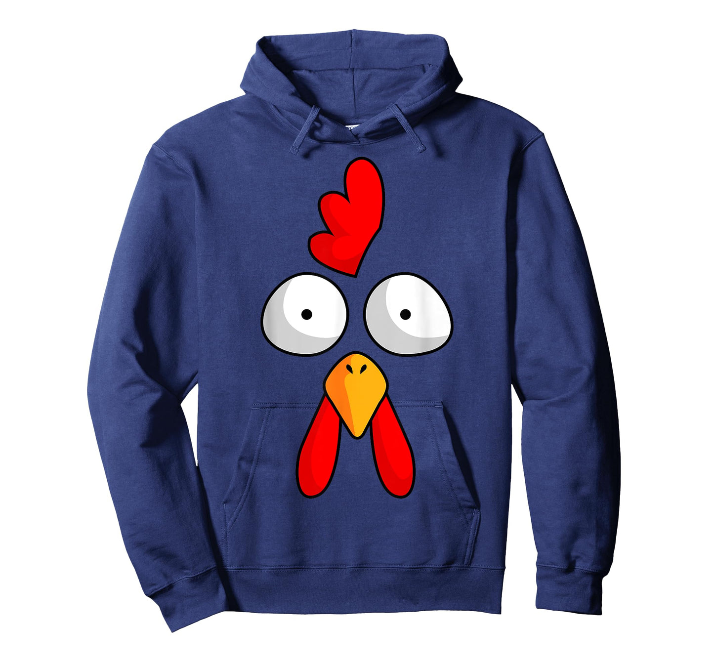 Chicken Face Rooster Halloween Costume Farm Poultry T-Shirt