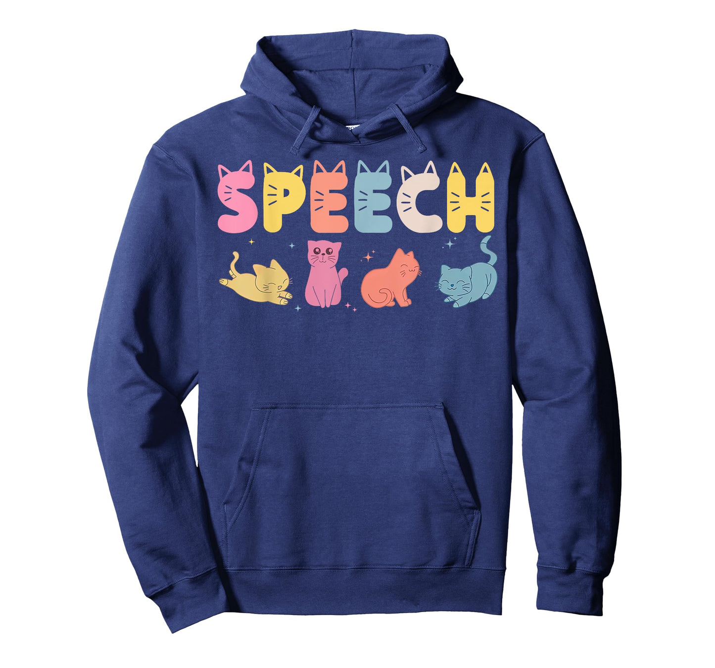 Speech Therapy Cute Cat SLP Speech Language Pathologist T-Shirt for Men Women