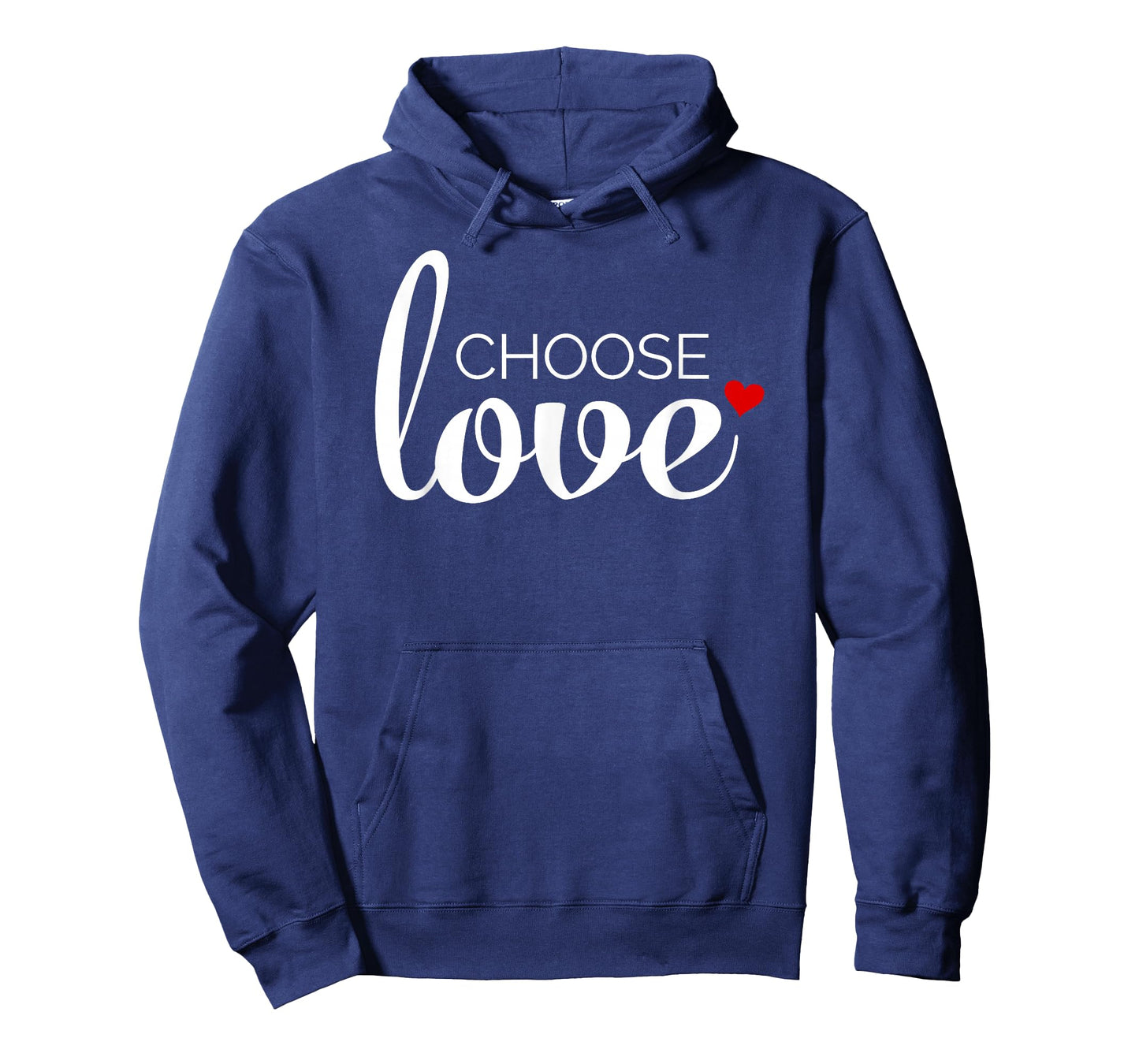Choose Love with Red Heart - Inspirational T-Shirt