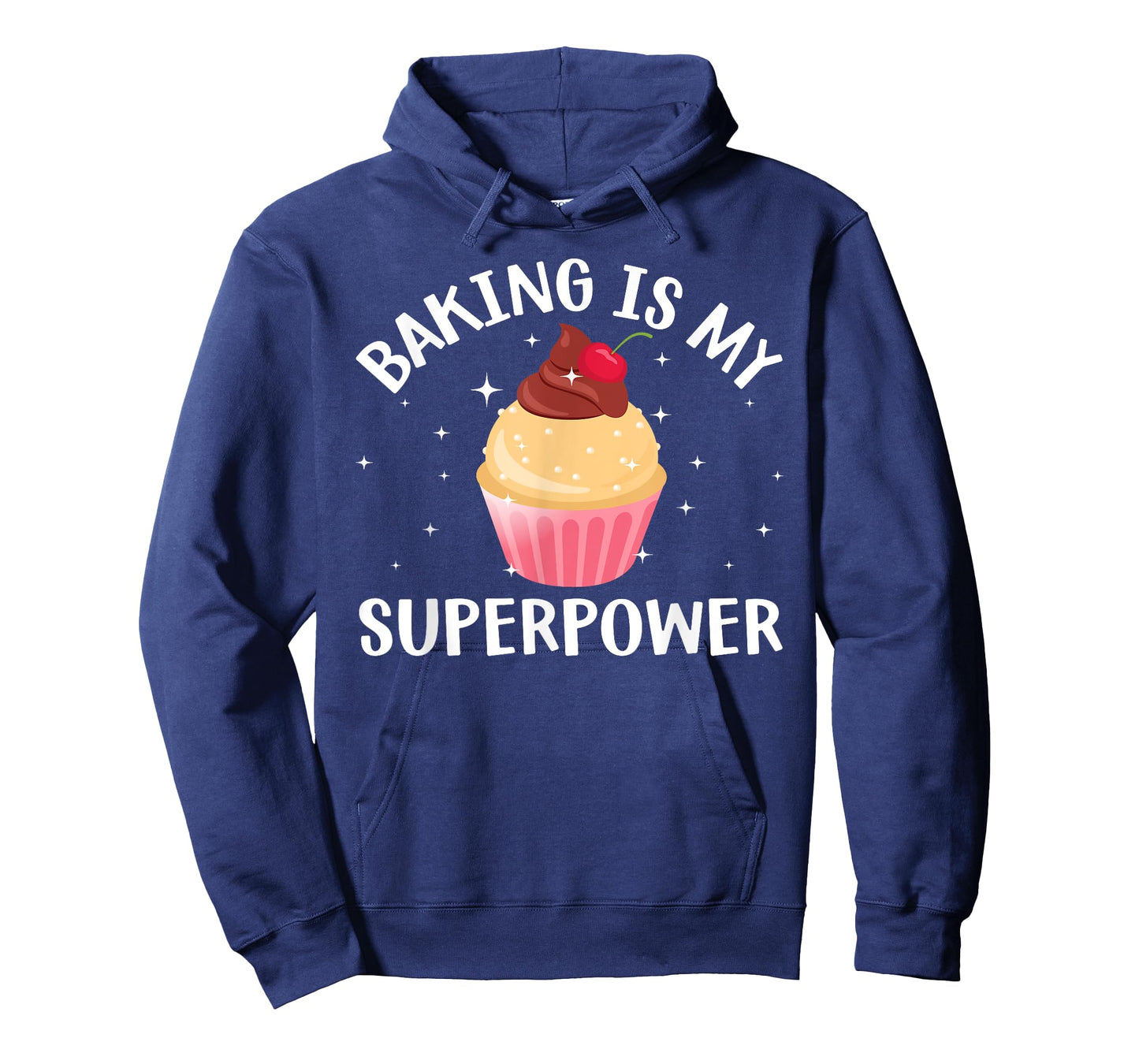 Cool Baking For Men Women Cupcake Superpower Baker Cake Chef T-Shirt