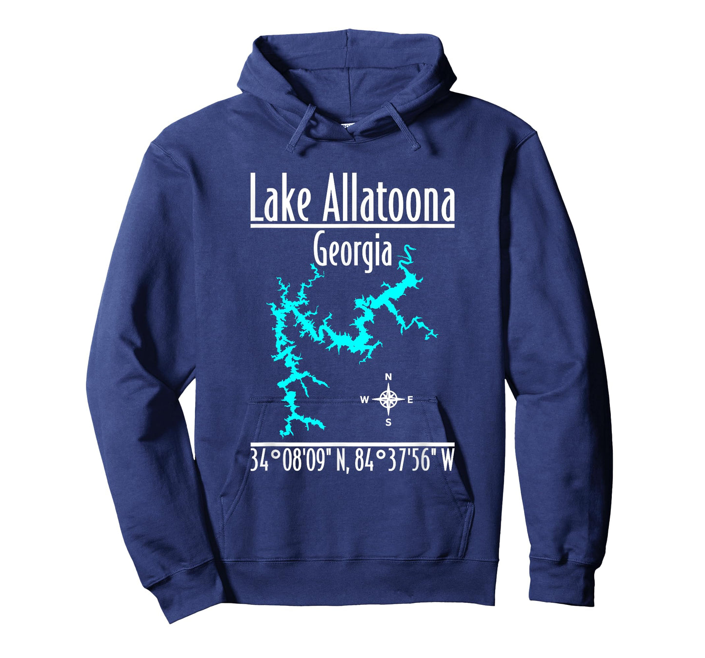 Modern Lake Allatoona - Georgia T-Shirt