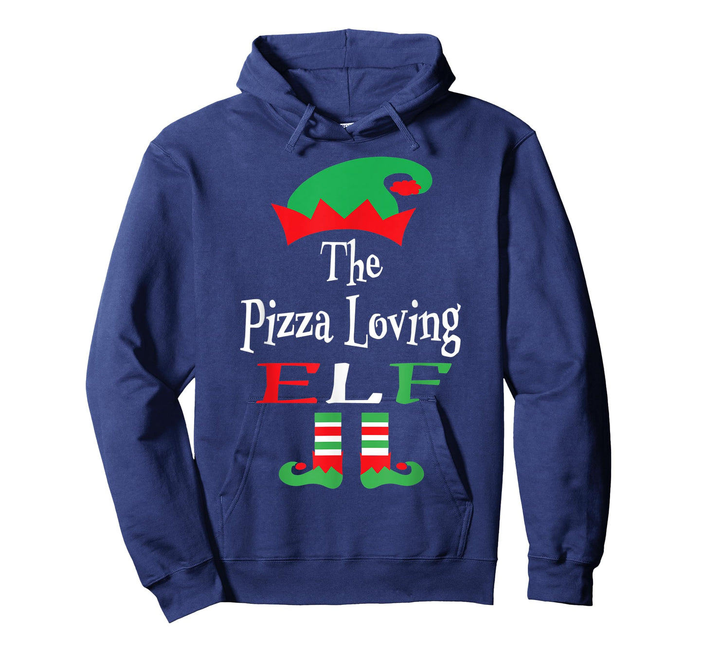 Christmas Funny The Pizza Loving Elf Shirt Youth Teens Gift T-Shirt