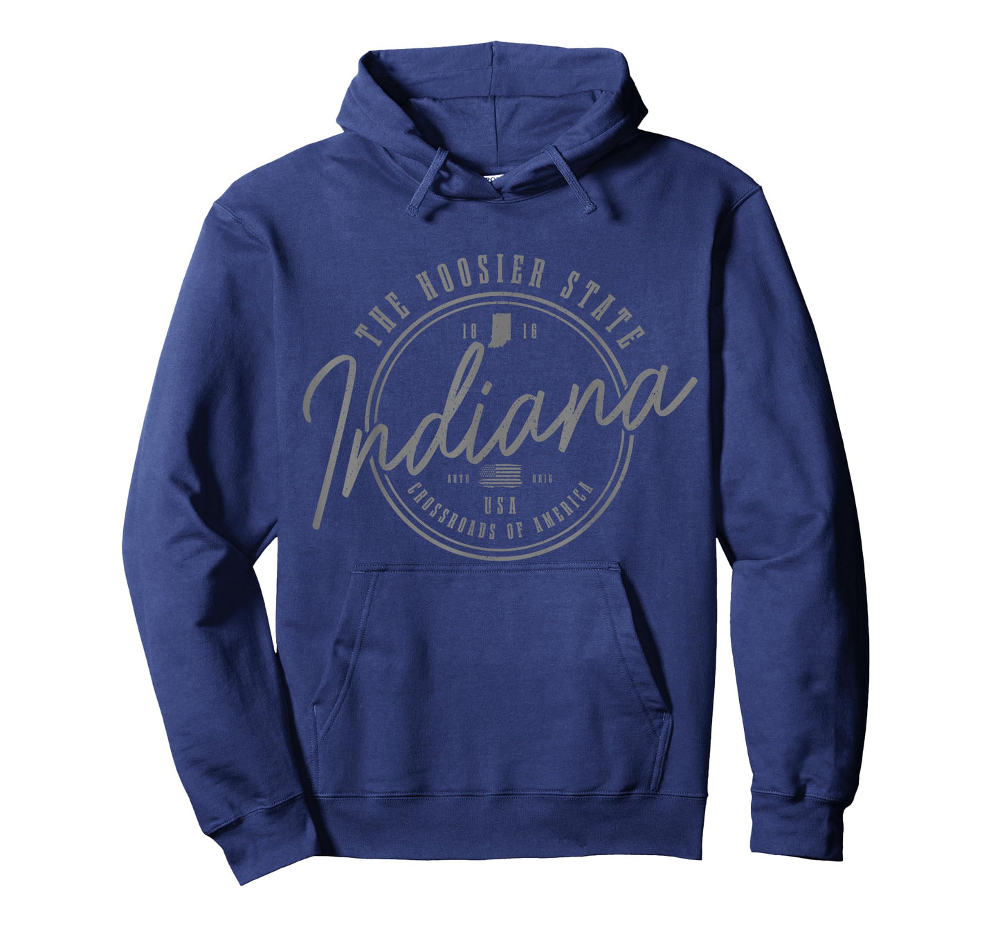 Indiana The Hoosier State Est. 1816 Patriotic Pride Indiana T-Shirt