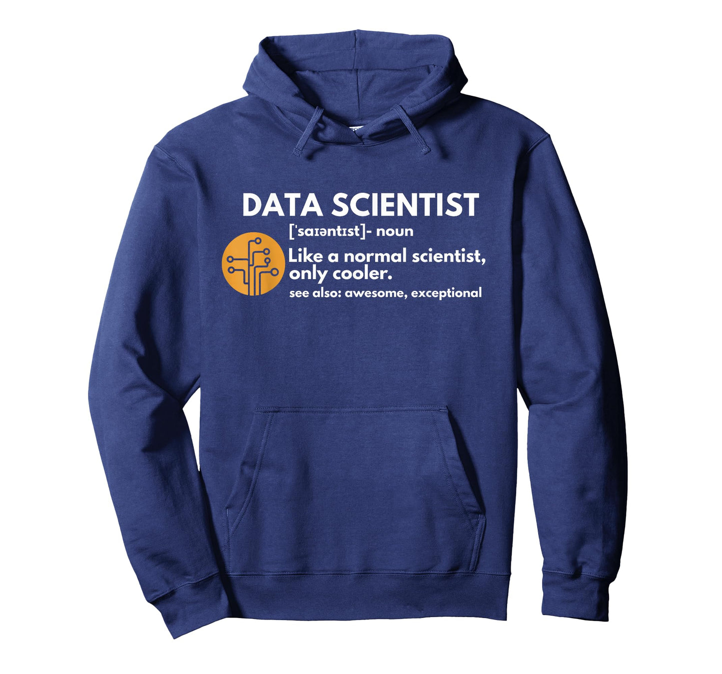 Funny Data Scientist Definition Computer Science T-Shirt Small
