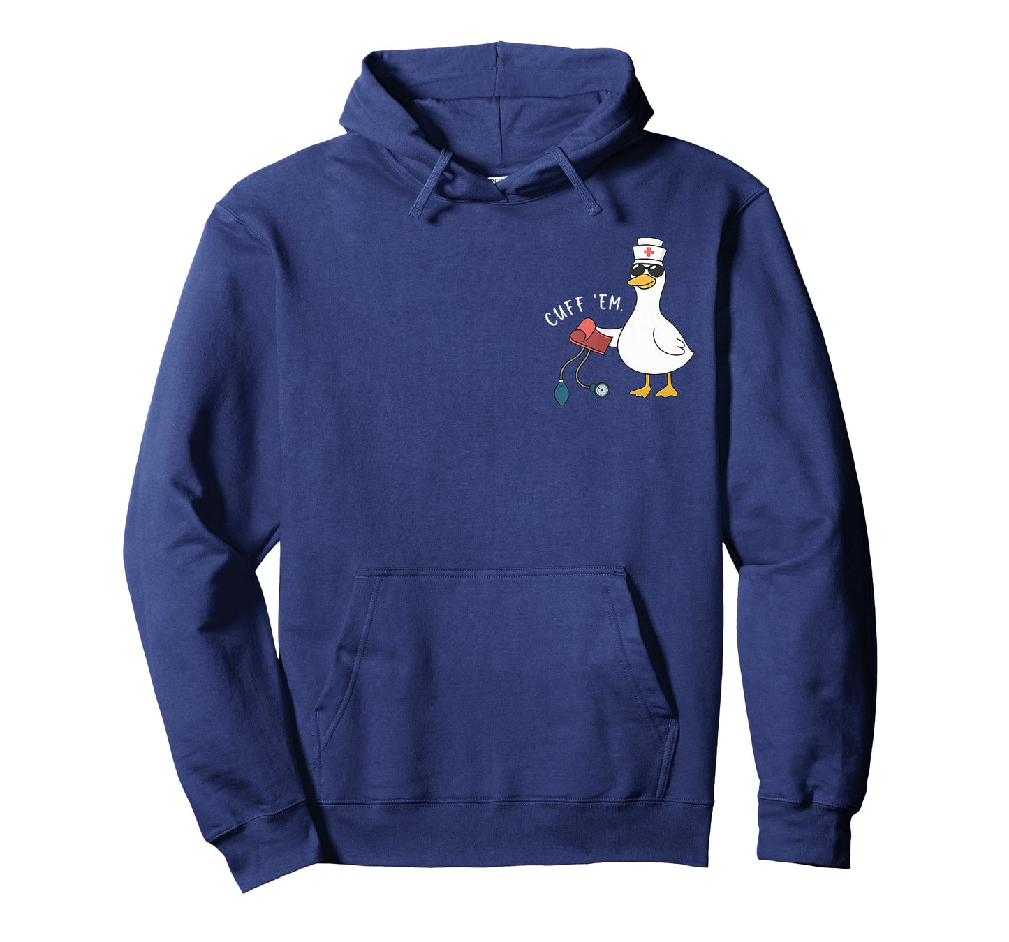 Cuff 'Em Goose Nurse Funny Silly Goose ER Nurse T-Shirt