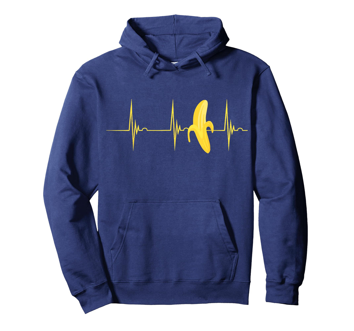 Banana Heartbeat ECG Pulse Banana Lovers Fruit Fruit T-Shirt