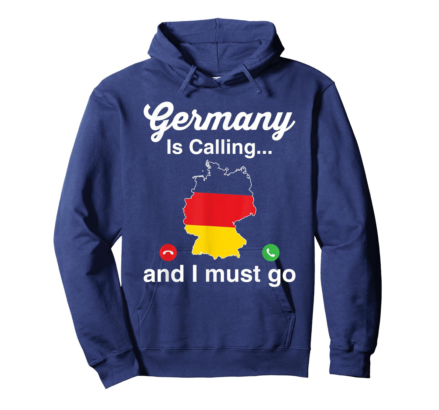 Funny Germany Is Calling I Must Go German Ancestry T-Shirt