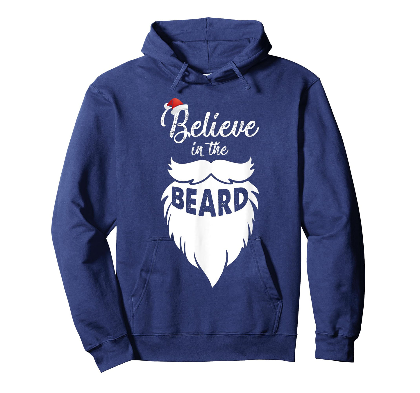 Believe in the Beard Christmas Santa Claus Xmas Gift For Men T-Shirt