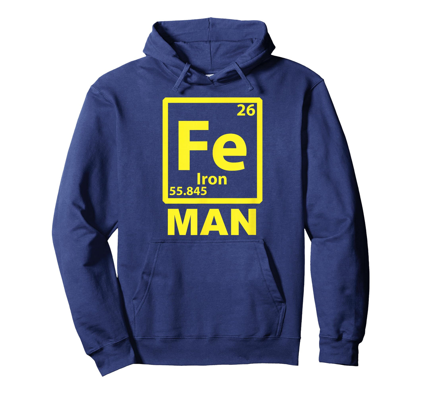 Miftees Funny Science Tees Iron (Fe) Man T-Shirt