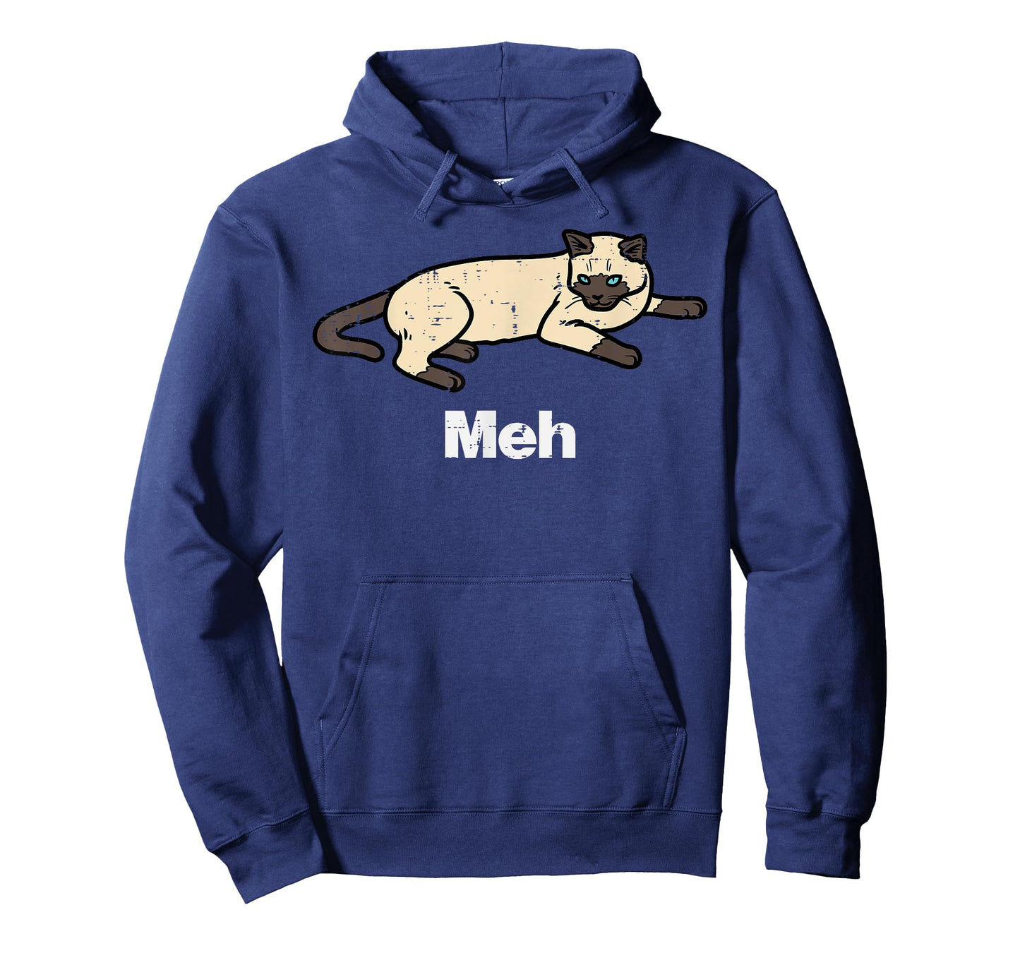 Siamese Cat Meh Funny Meow Balinese Kitty Pet Men Women Kids T-Shirt
