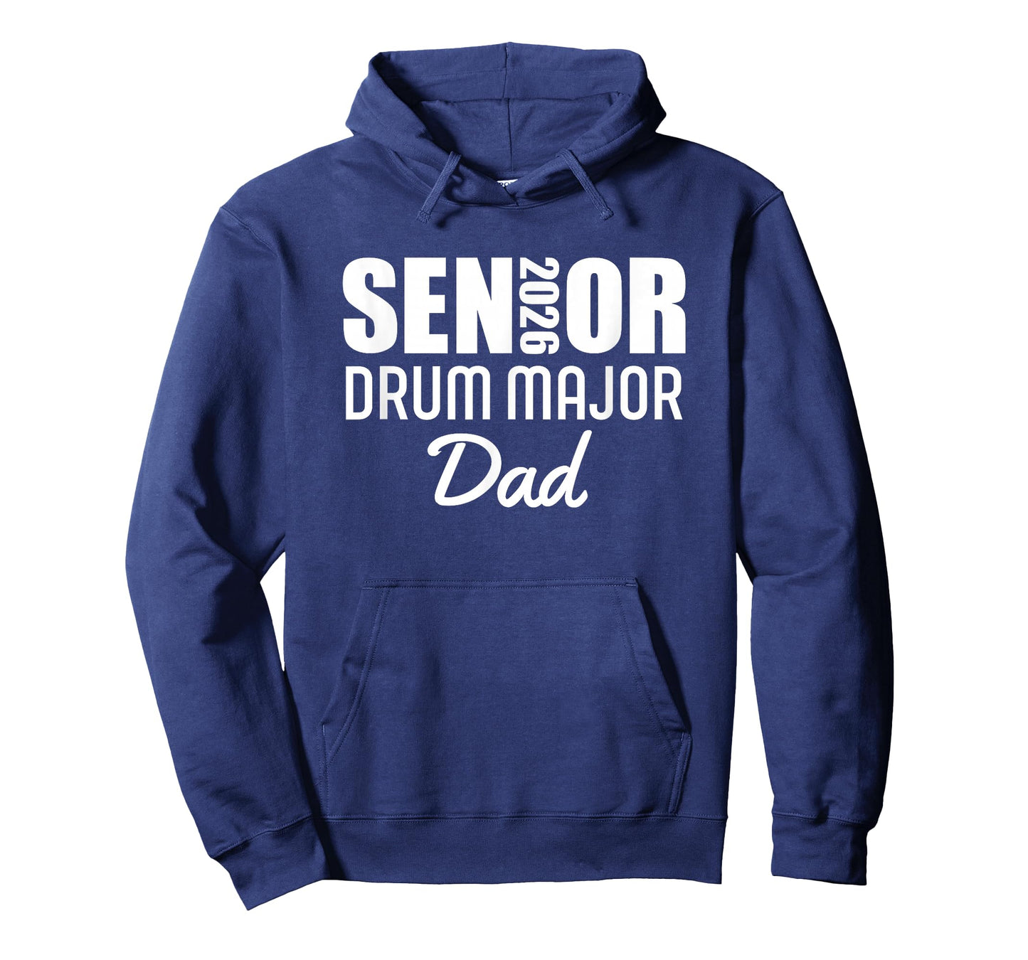 2026 Senior Drum Major Dad 2026 Marching Band T-Shirt