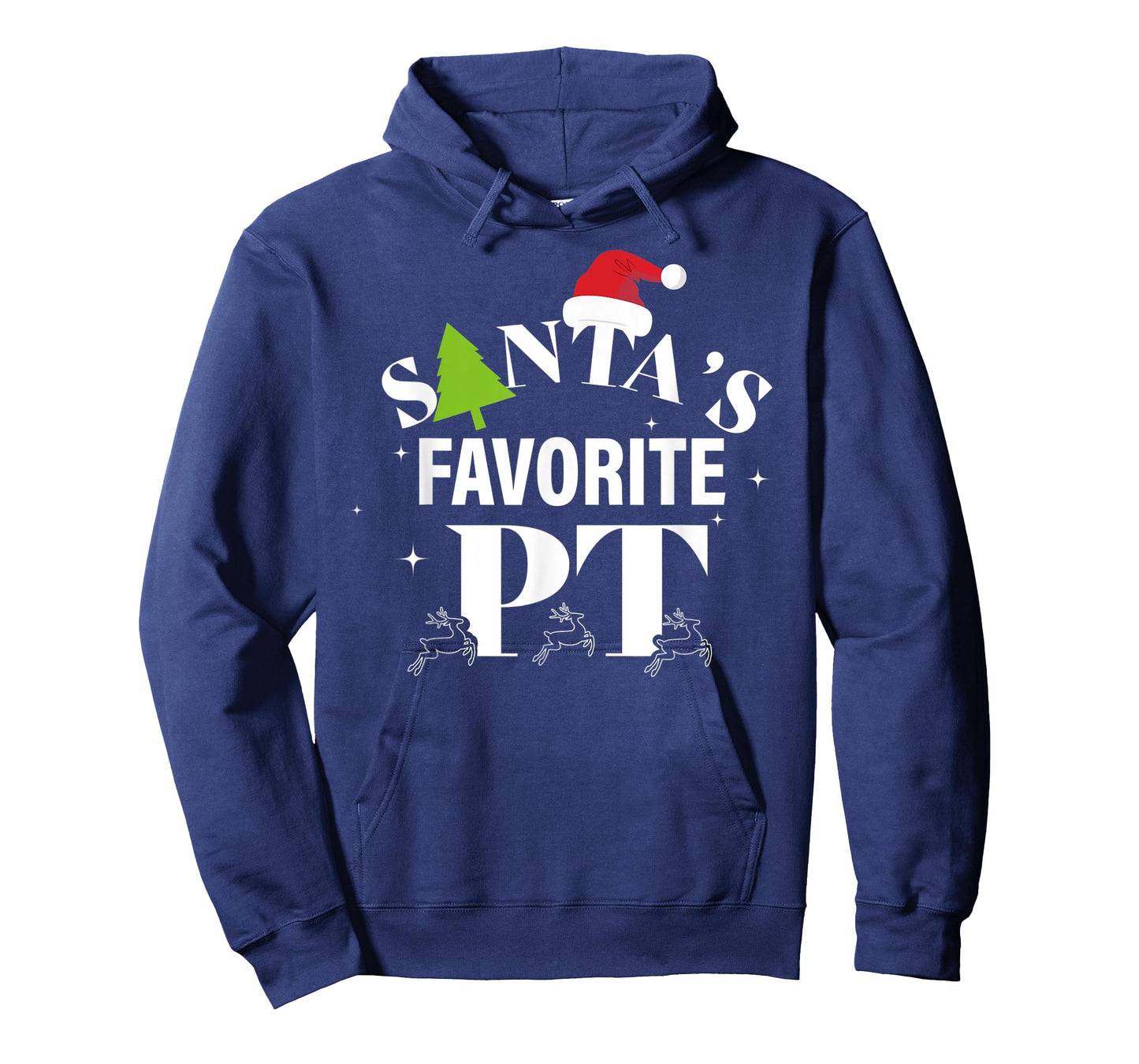 Christmas Physical Therapy Shirts, Santa's Favorite PT T-Shirt