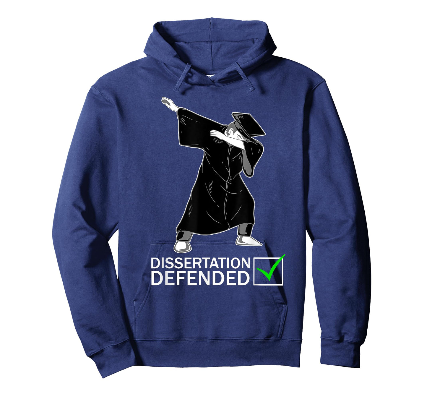 Dissertation Defense Dabbing Doctorate Funny Ph.D. Gift T-Shirt