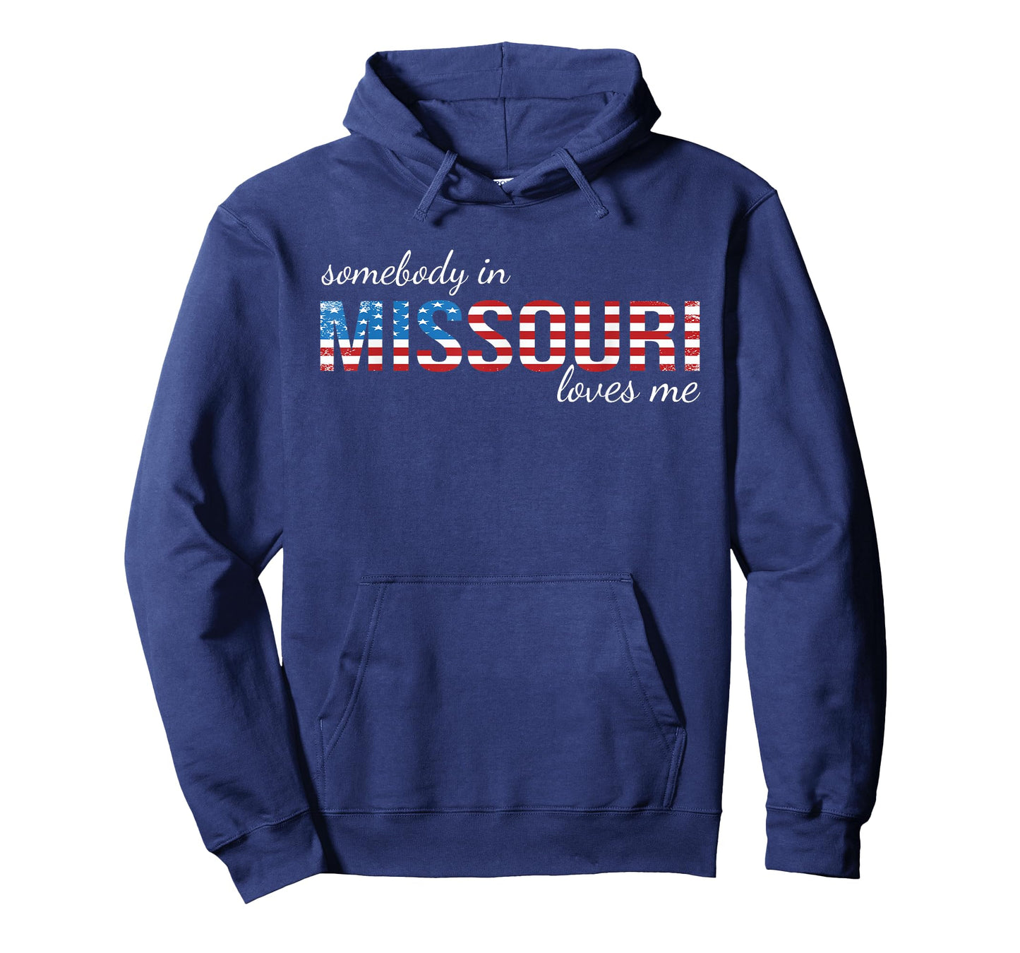 Somebody In Missouri Loves Me US Flag Someone in MO Souvenir T-Shirt