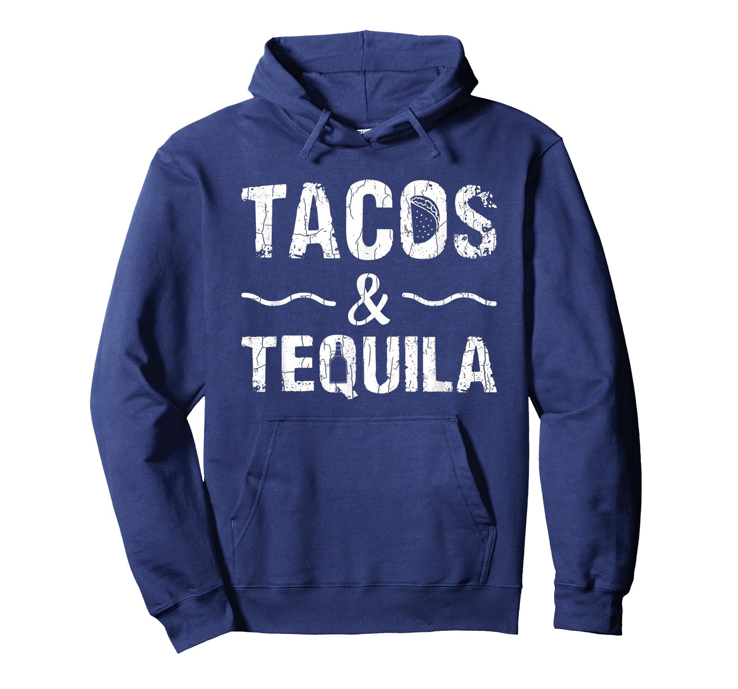 Tacos And Tequila Funny Taco Mexican Food Lover Graphic T-Shirt